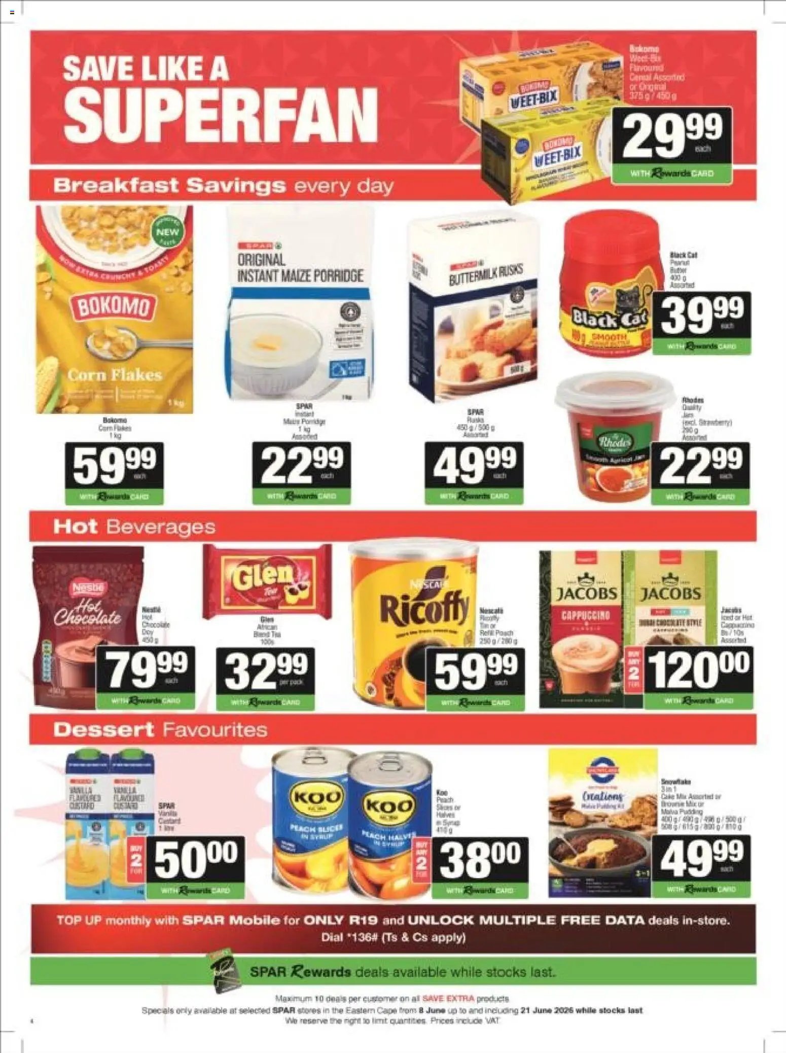 Spar special from 08/06/2026 Spar - Eastern Cape - Weekly Specials