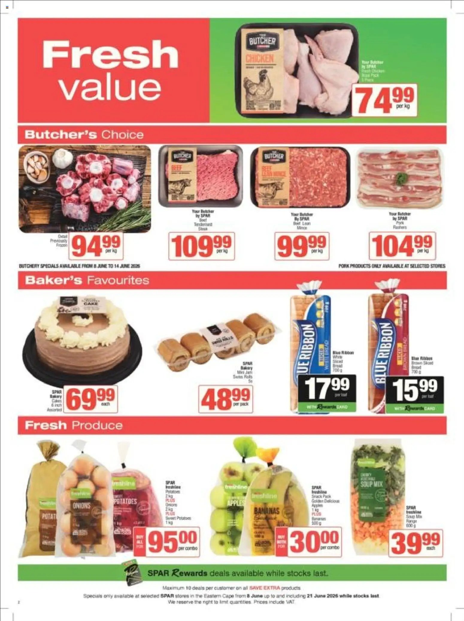 Spar special from 08/06/2026 Spar - Eastern Cape - Weekly Specials