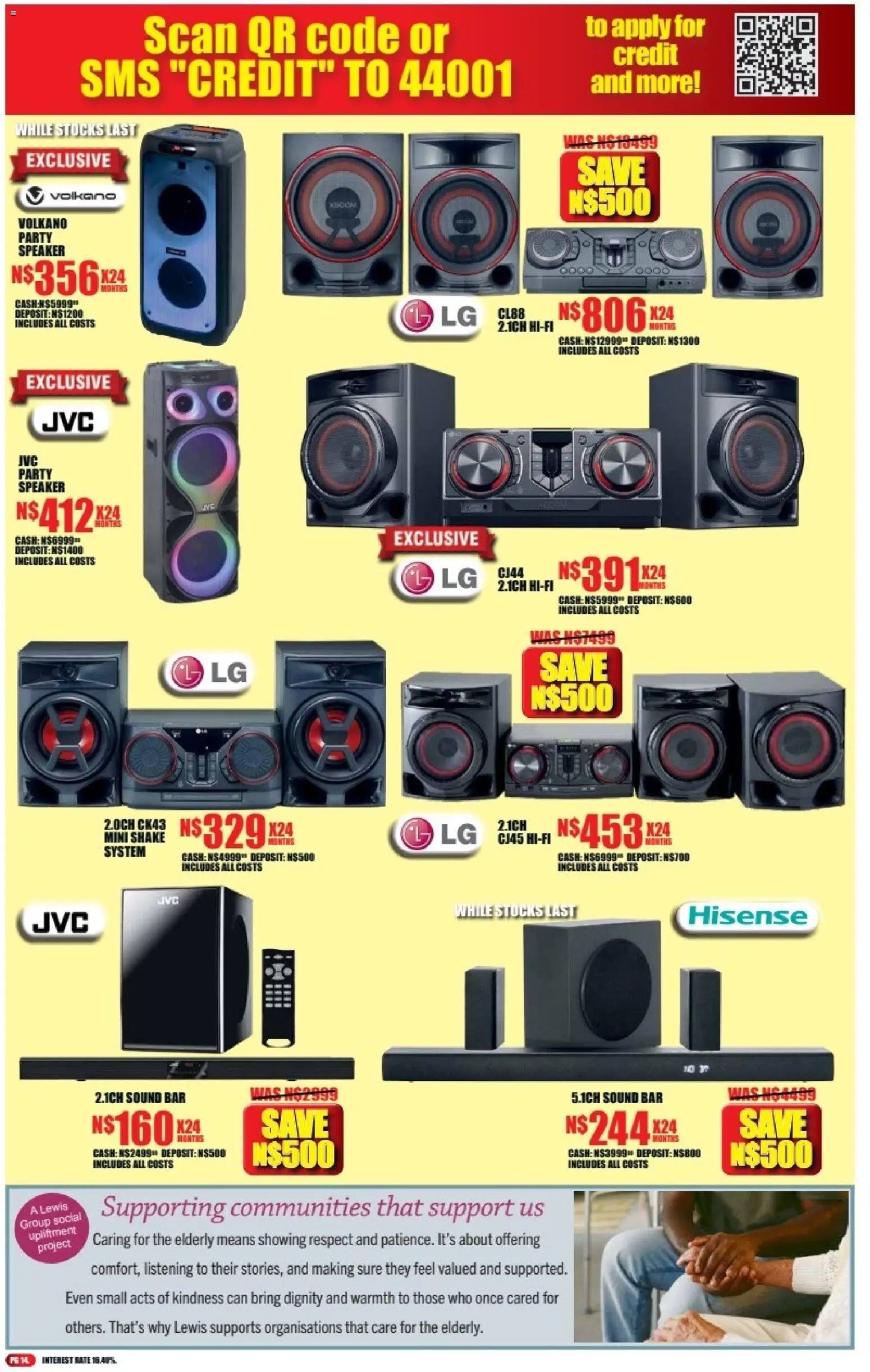 Lewis Stores special from 06/07/2026 Lewis Stores Namibia Brochure