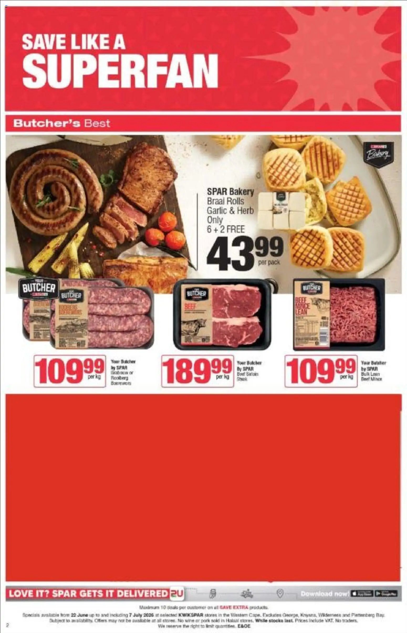 KWIKSPAR special from 22/06/2026 KWIKSPAR - Western Cape - Weekly Specials
