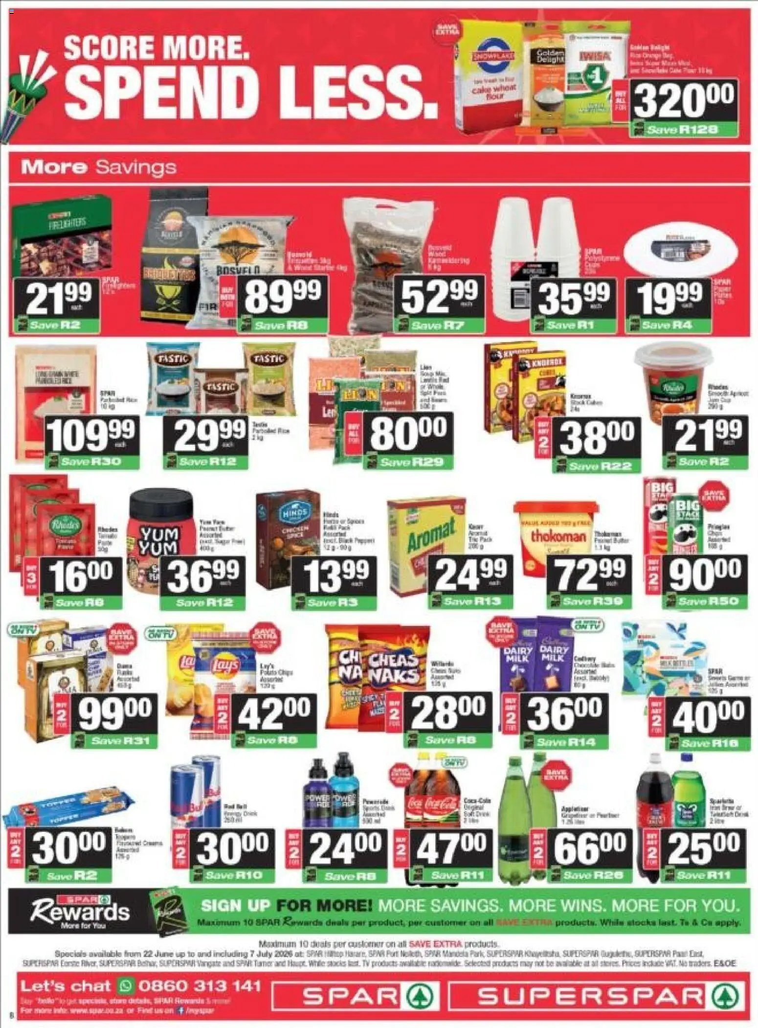Superspar special from 22/06/2026 Superspar - Western Cape - Weekly Specials