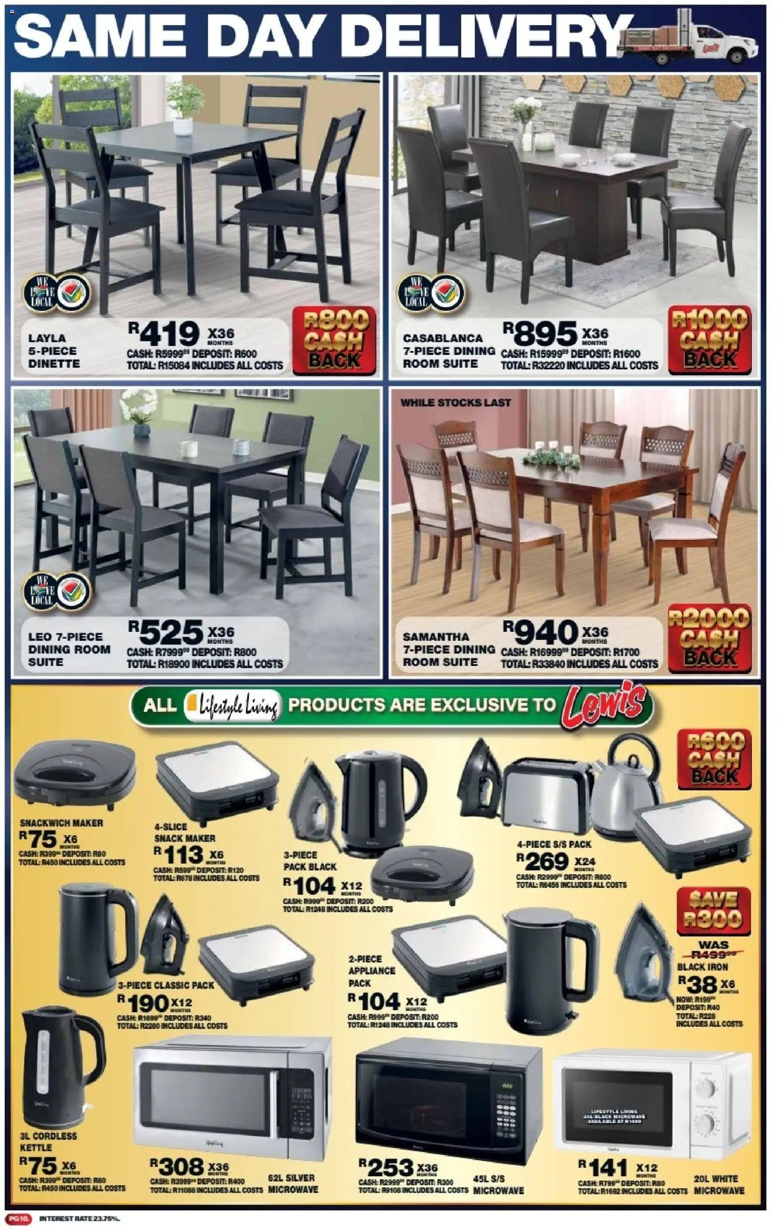 Lewis Stores special from 11/05/2026 Lewis Stores Specials