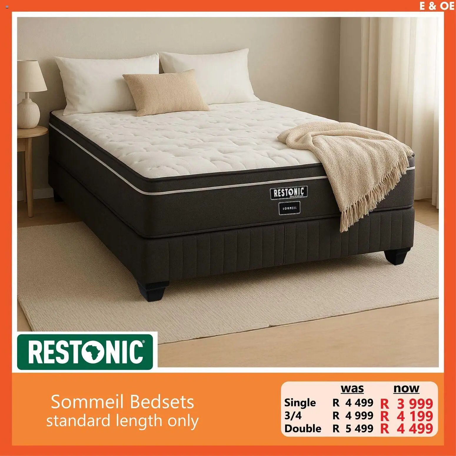 Tafelberg Furnishers Specials from 08/10 - 18/10/2026 > Promotions