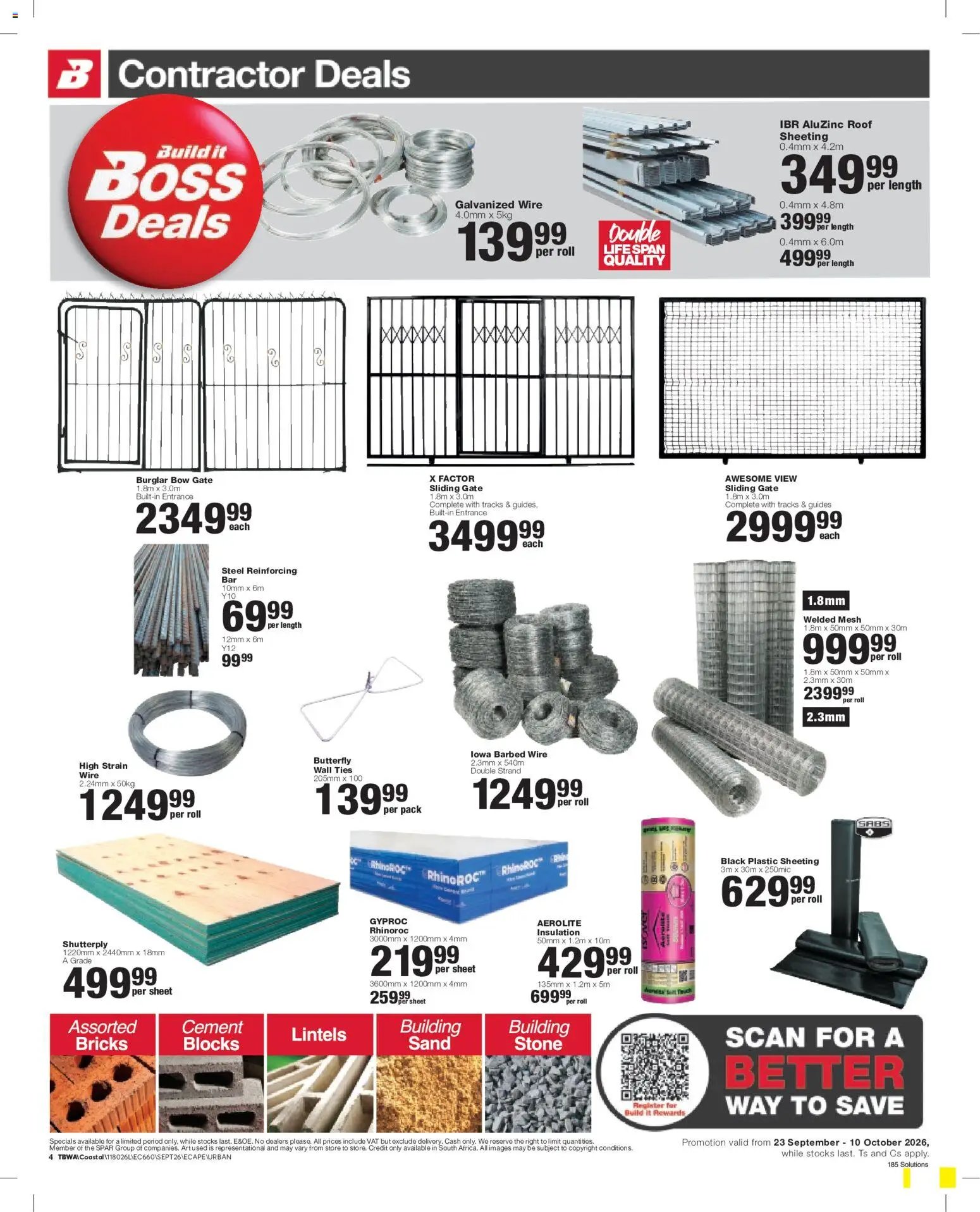 Build It special from 23/09/2026 Build It Eastern Cape - Specials