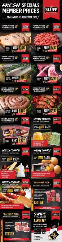 Bluff Meat Supply Fresh Special Member Prices from 12/10 - 18/10/2026 > Promotions