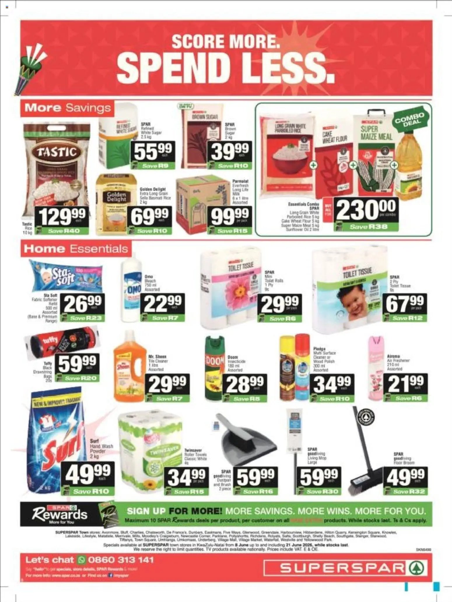 Superspar special from 08/06/2026 Superspar - Kwazulu-Natal - Weekly Specials