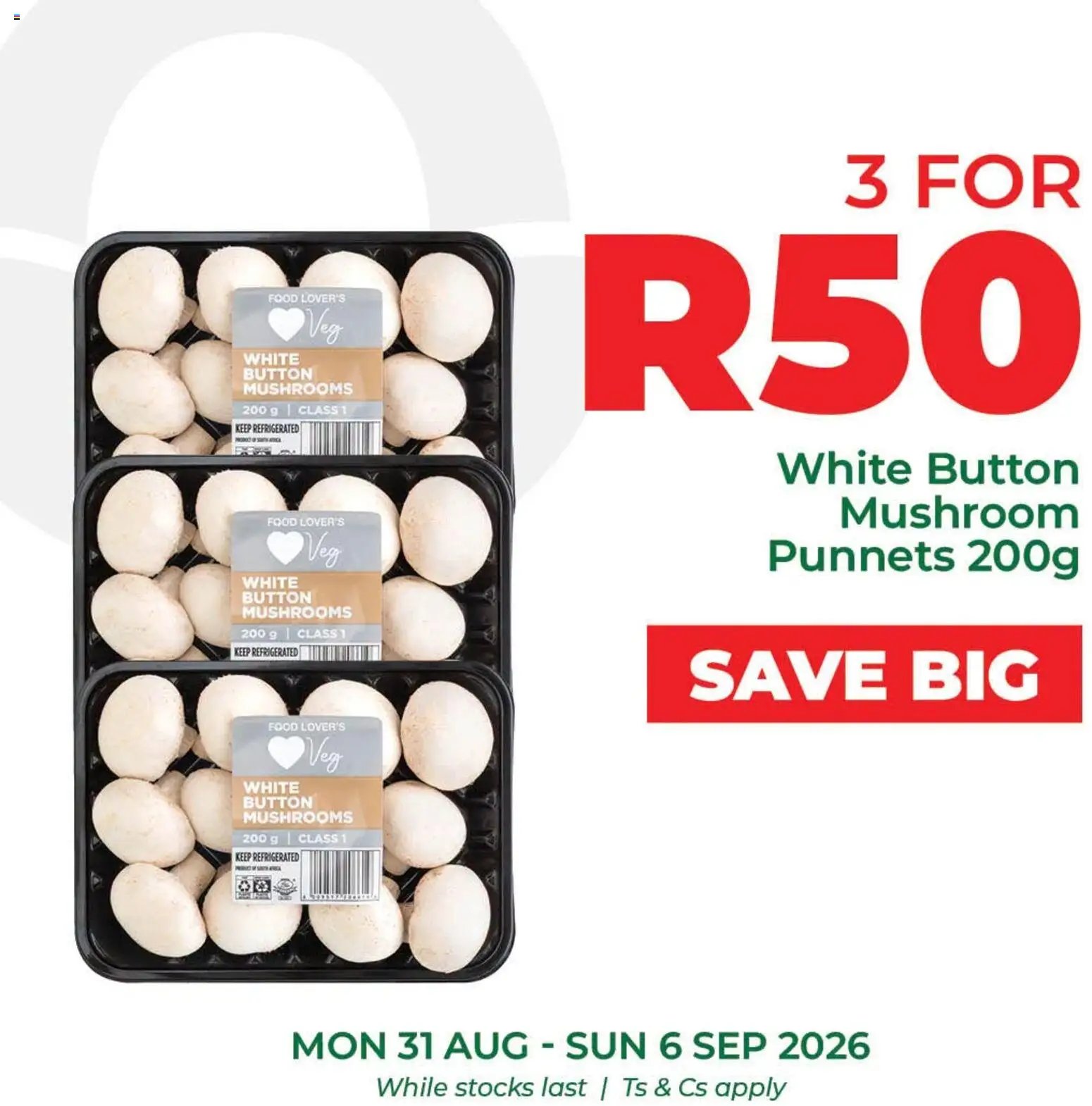Food Lover's Market special from 31/08/2026 Food Lover's Market Specials