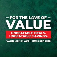 Food Lover's Market special from 31/08/2026 Food Lover's Market Specials