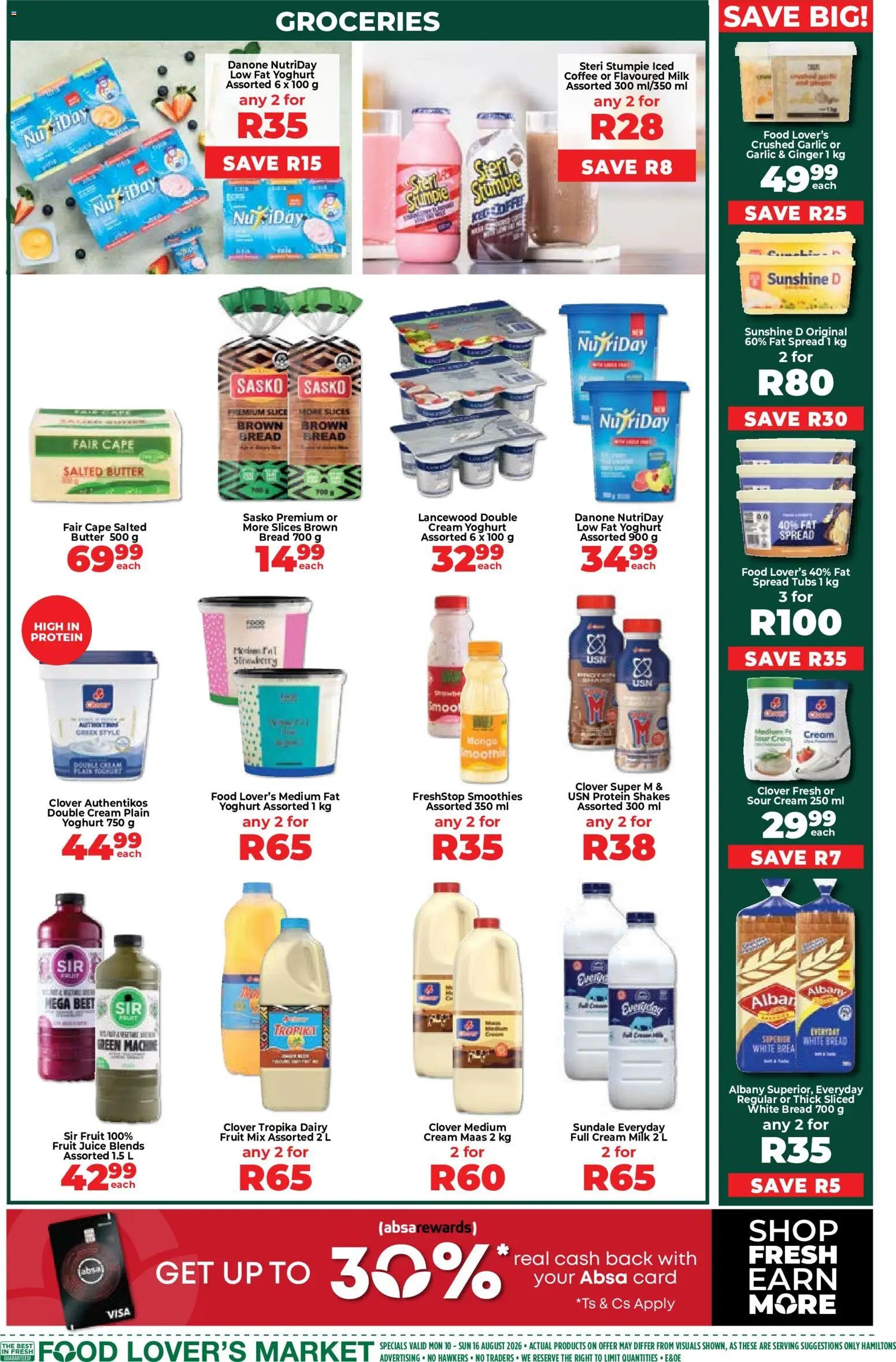 Food Lover's Market special from 10/08/2026 Food Lover's Market Eastern Cape - Mid Month Specials
