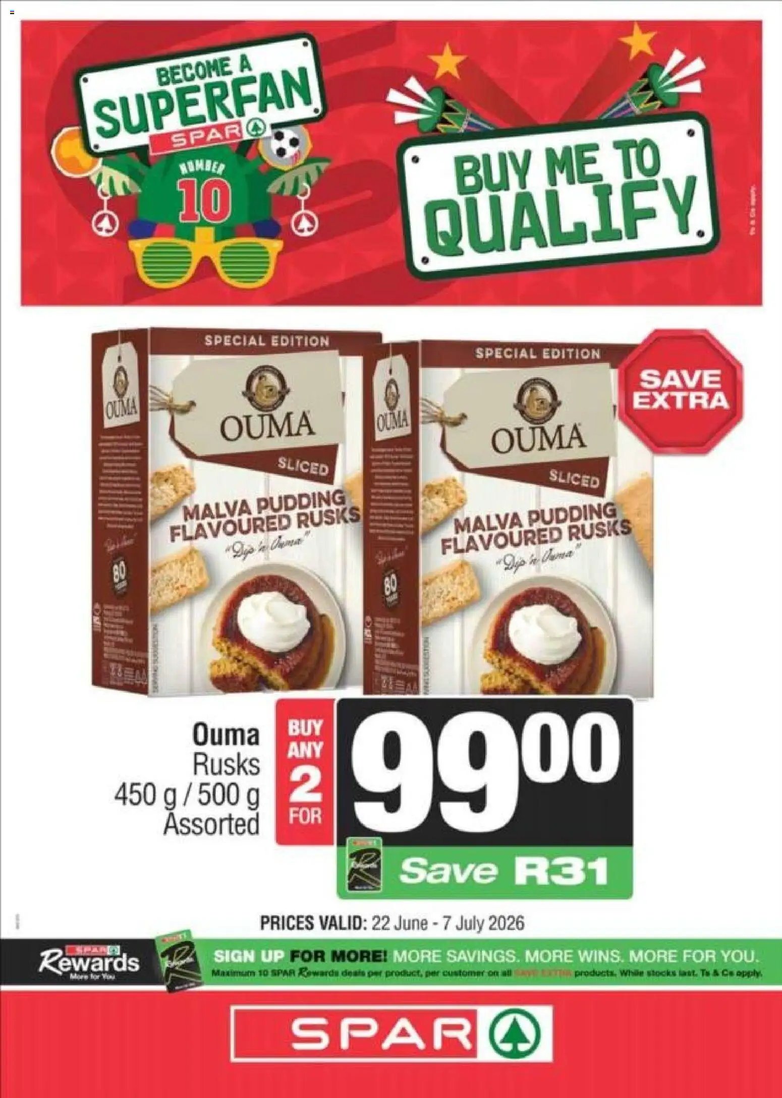 KWIKSPAR special from 22/06/2026 KWIKSPAR Specials