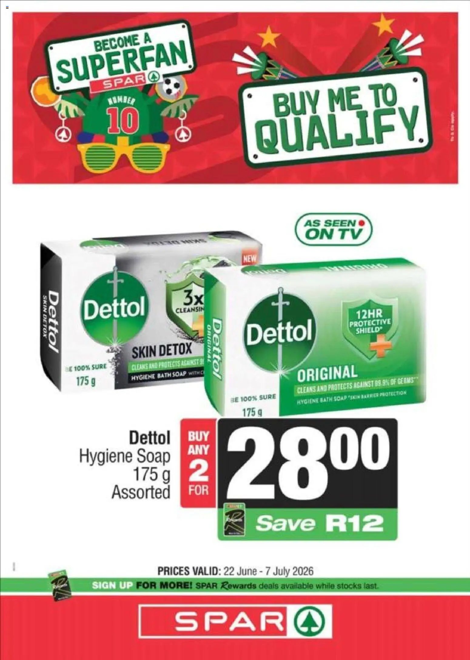 KWIKSPAR special from 22/06/2026 KWIKSPAR Specials