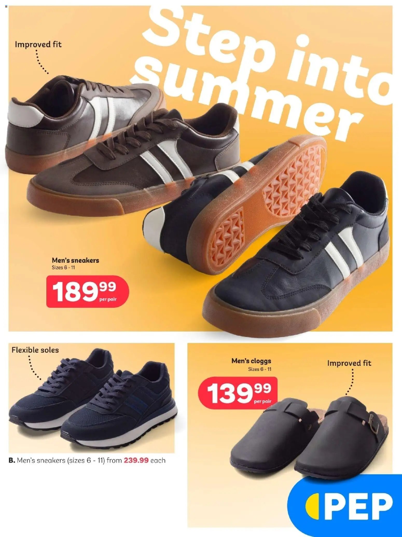 PEP Stores special from 26/08/2026 PEP Stores - Men's Clothing Deals