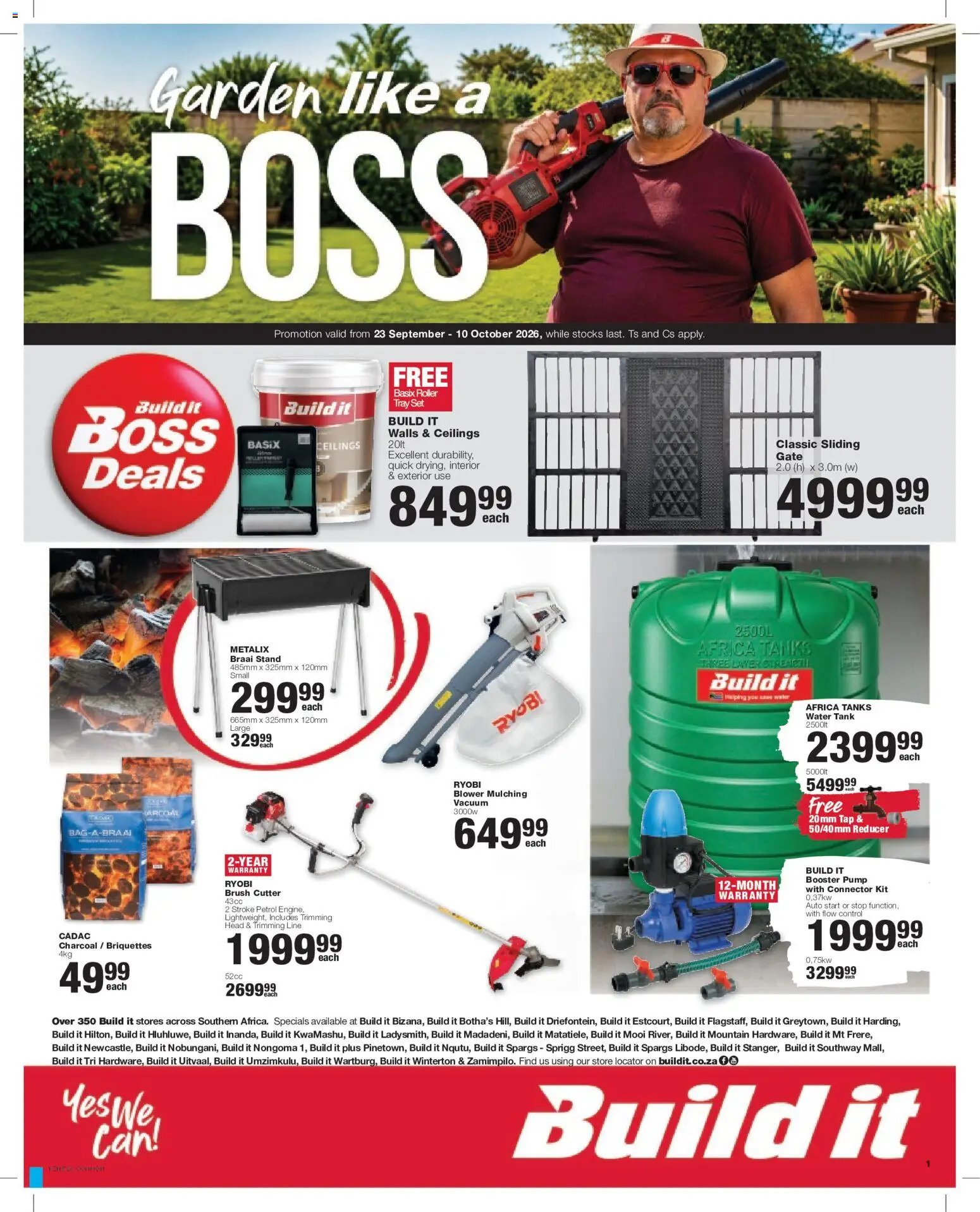 Build It special from 23/09/2026 Build It Kwazulu-Natal - Specials