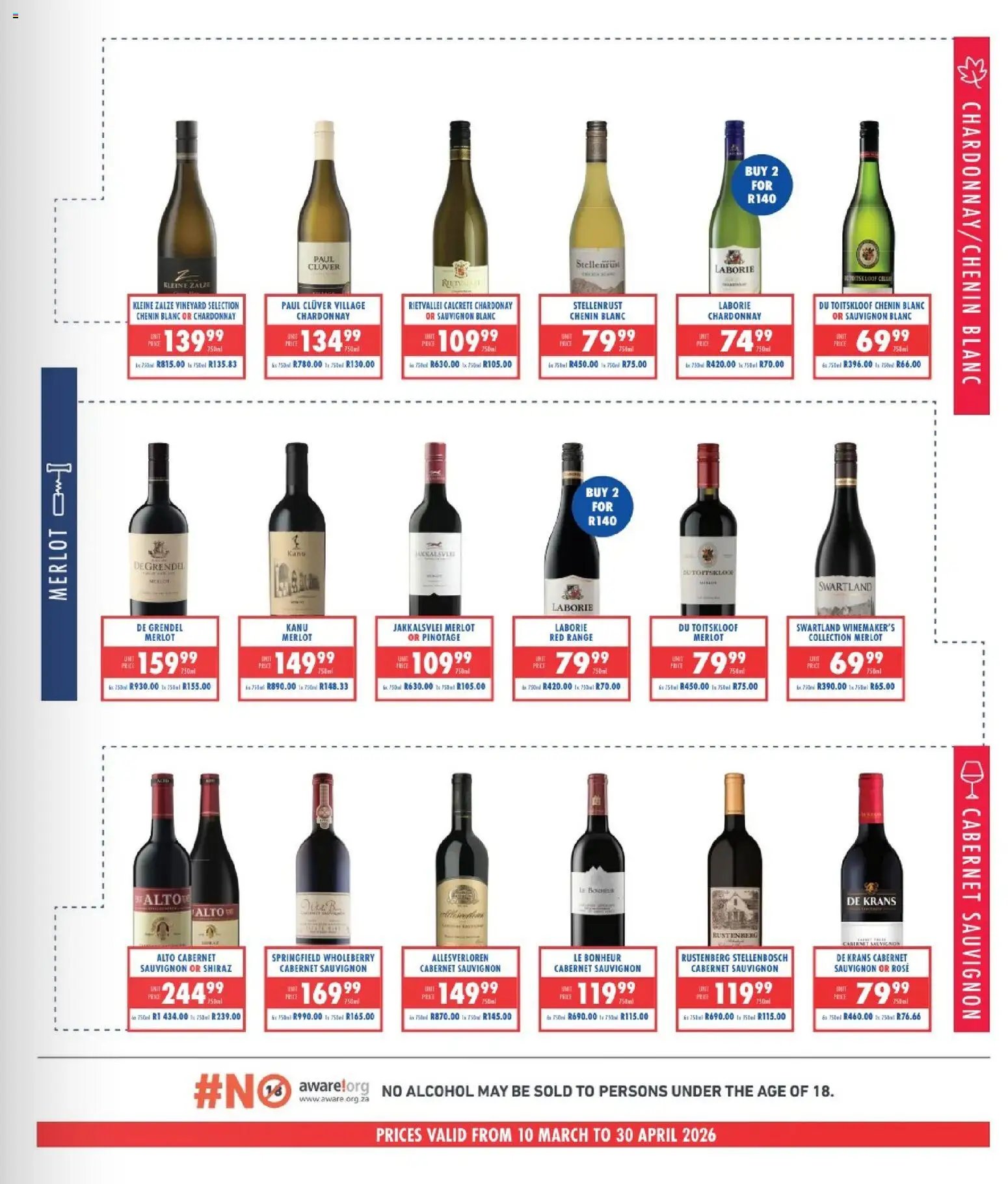 Ultra Liquors special from 10/03/2026 Ultra Liquors Winebox Specials (2026-03-10 - 2026-04-30) | 4