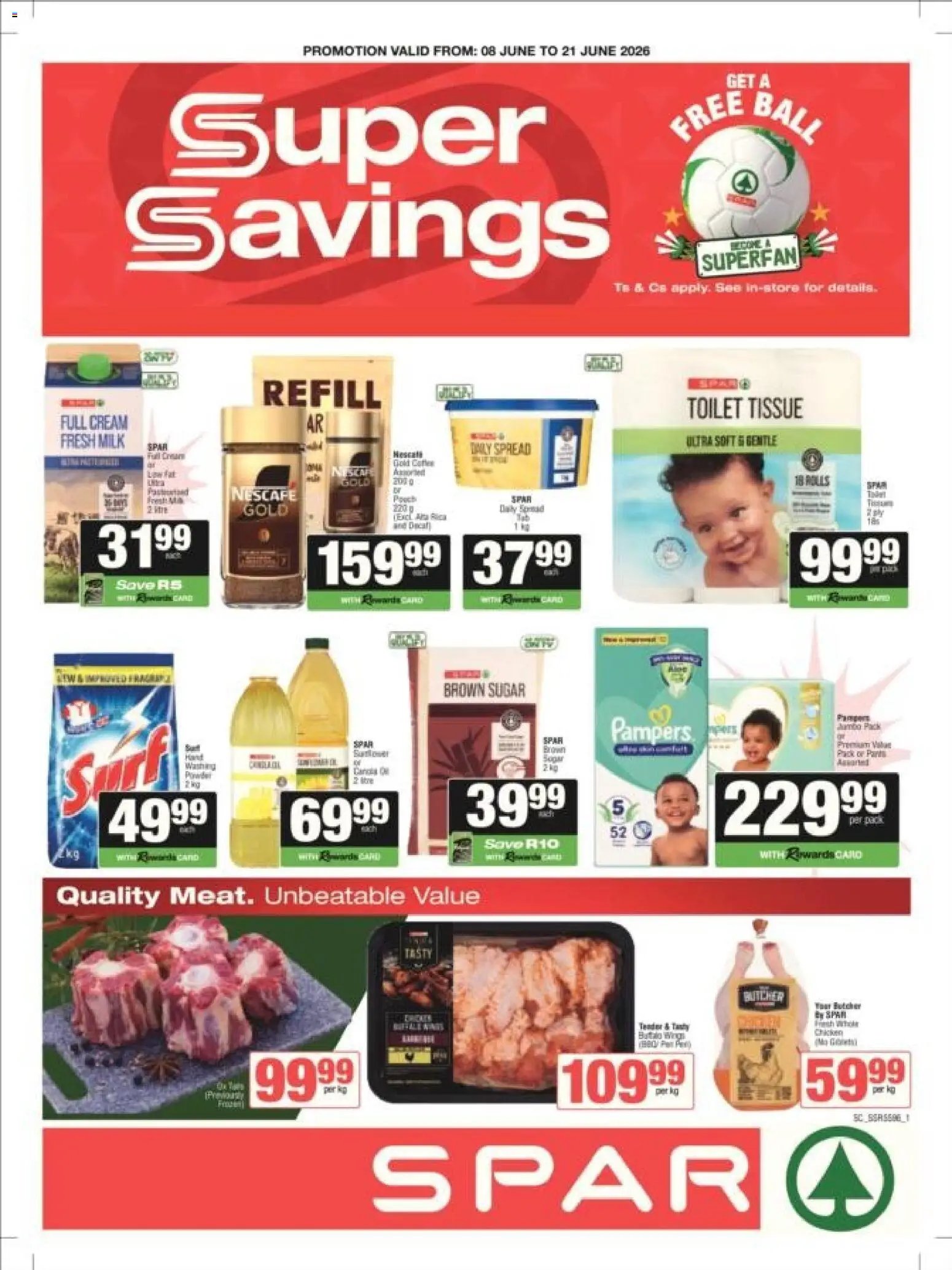 Spar special from 08/06/2026 Spar - Gauteng - Weekly Specials