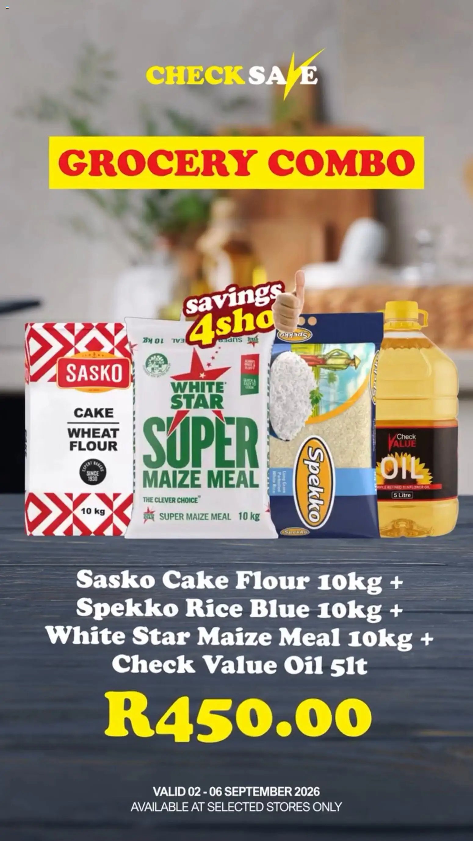 Check Save special from 02/09/2026 Check Save Midweek savings