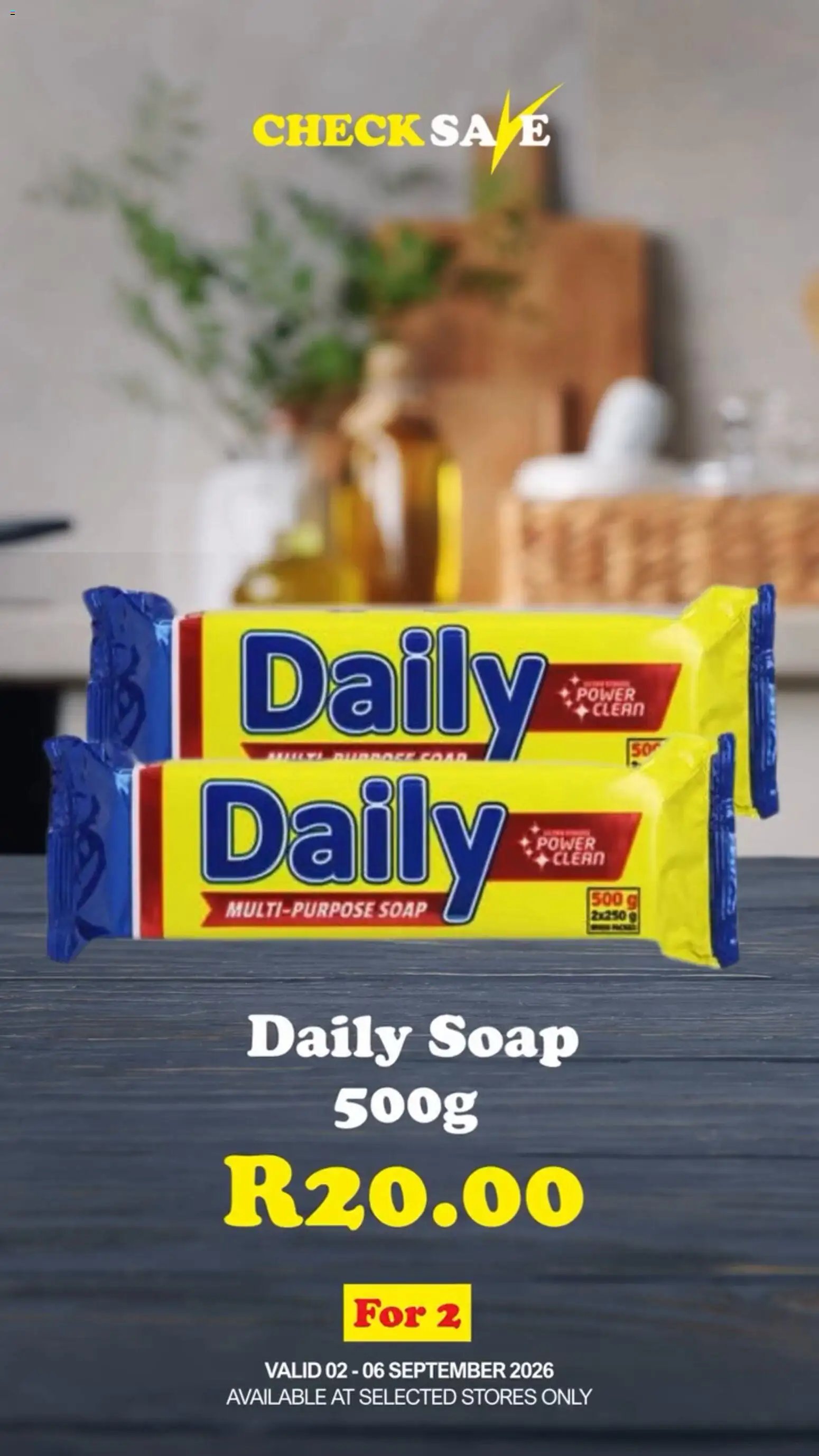Check Save special from 02/09/2026 Check Save Midweek savings