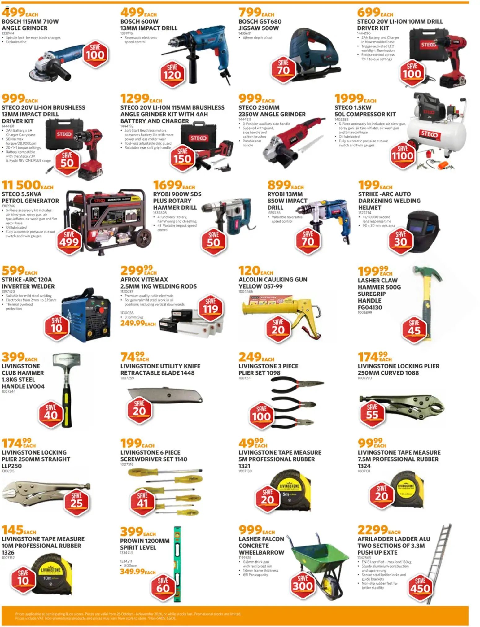 BUCO Specials Inland Fundamental from 26/10 - 08/11/2026 > Promotions