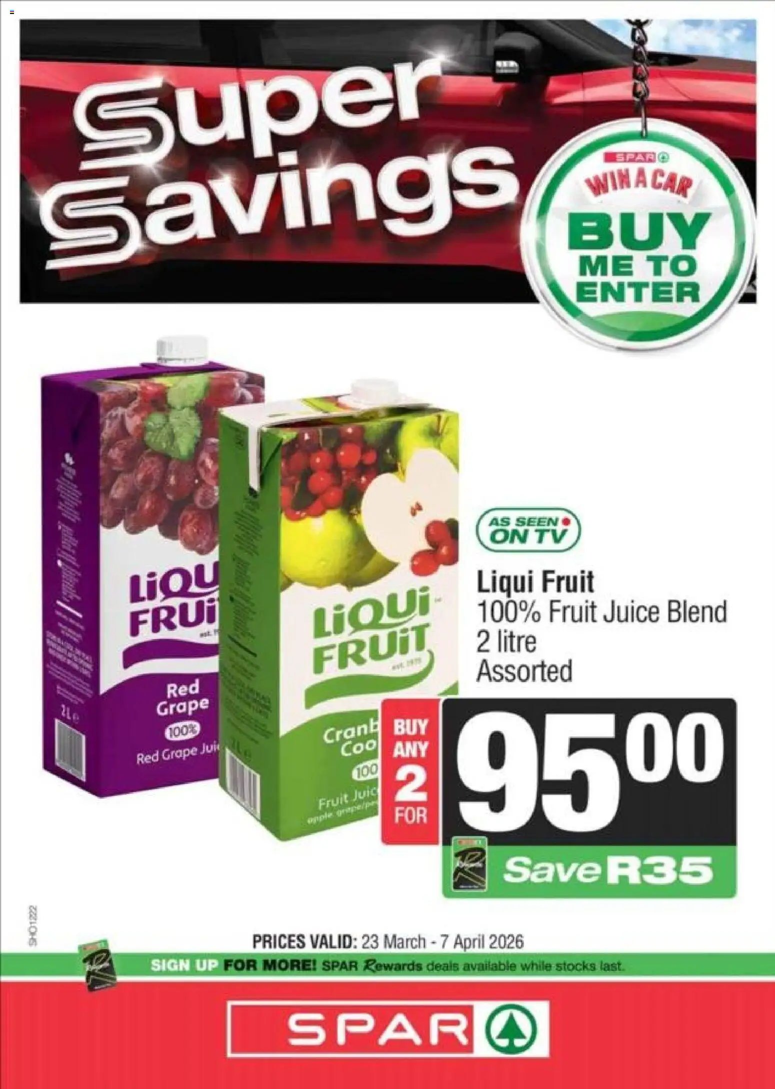 Superspar special from 23/03/2026 Superspar Specials (2026-03-23 - 2026-04-07) | 13