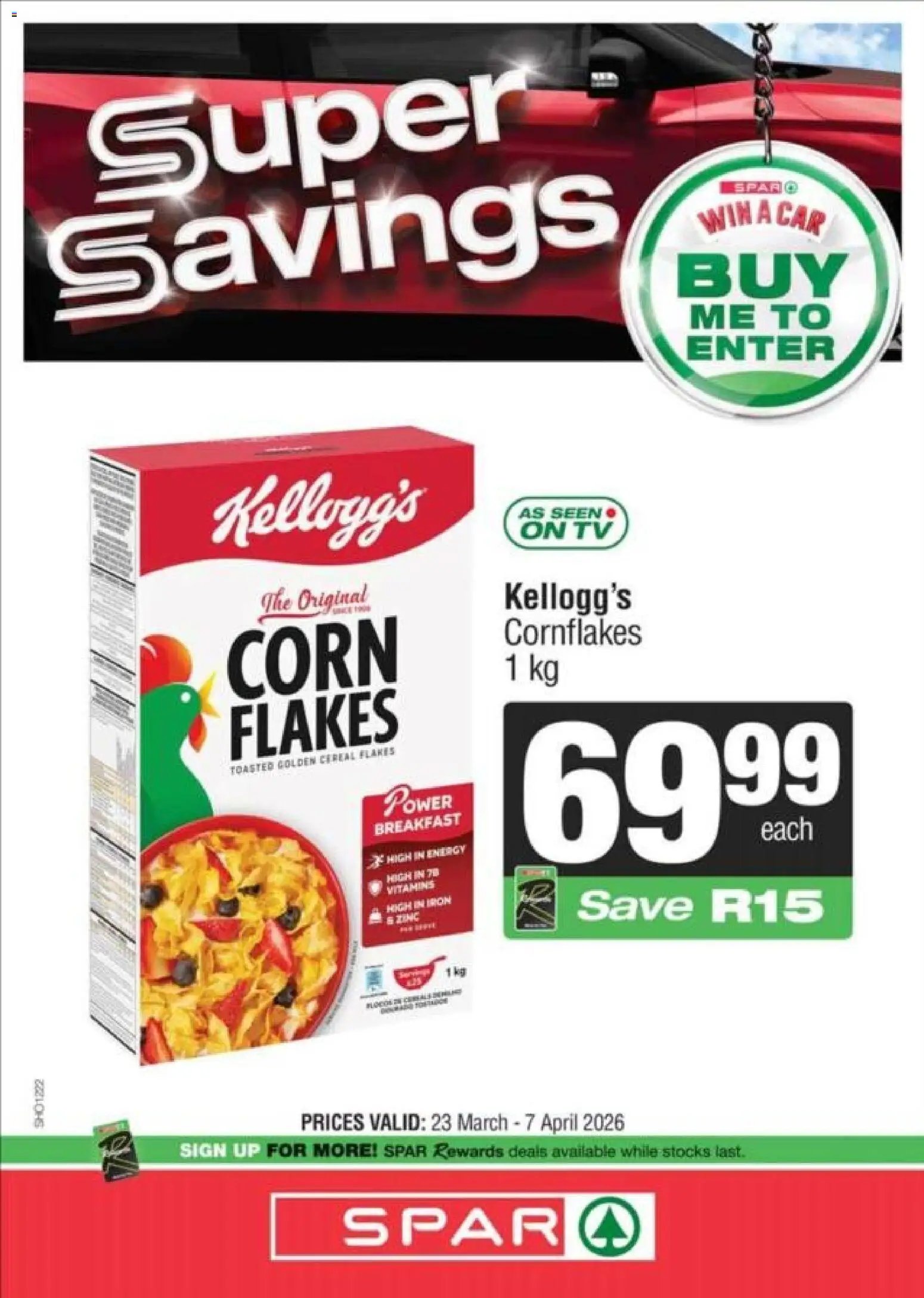 Superspar special from 23/03/2026 Superspar Specials (2026-03-23 - 2026-04-07) | 4