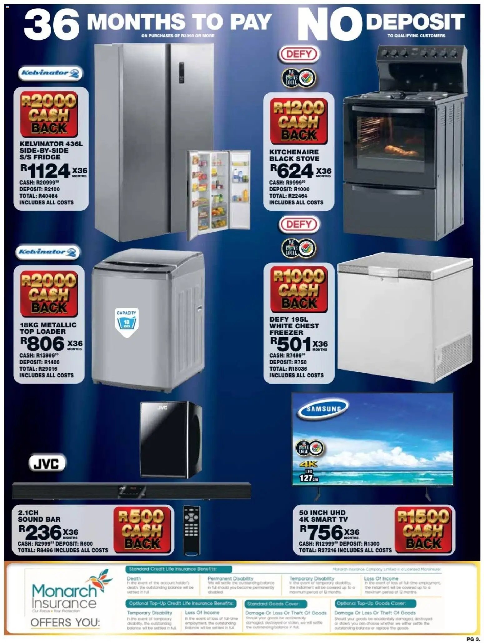 Lewis Stores special from 11/05/2026 Lewis Stores Cash Back Specials