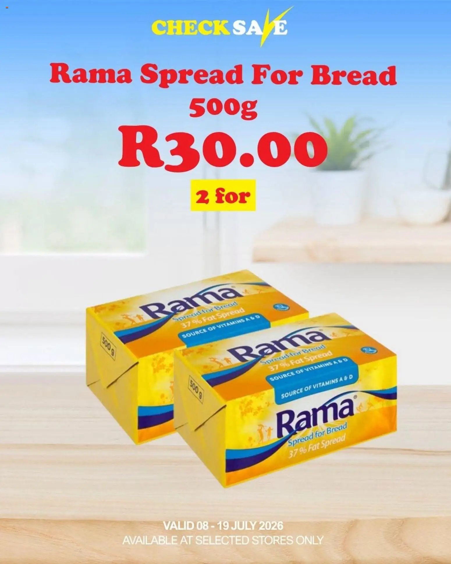 Check Save special from 08/07/2026 Check Save Specials