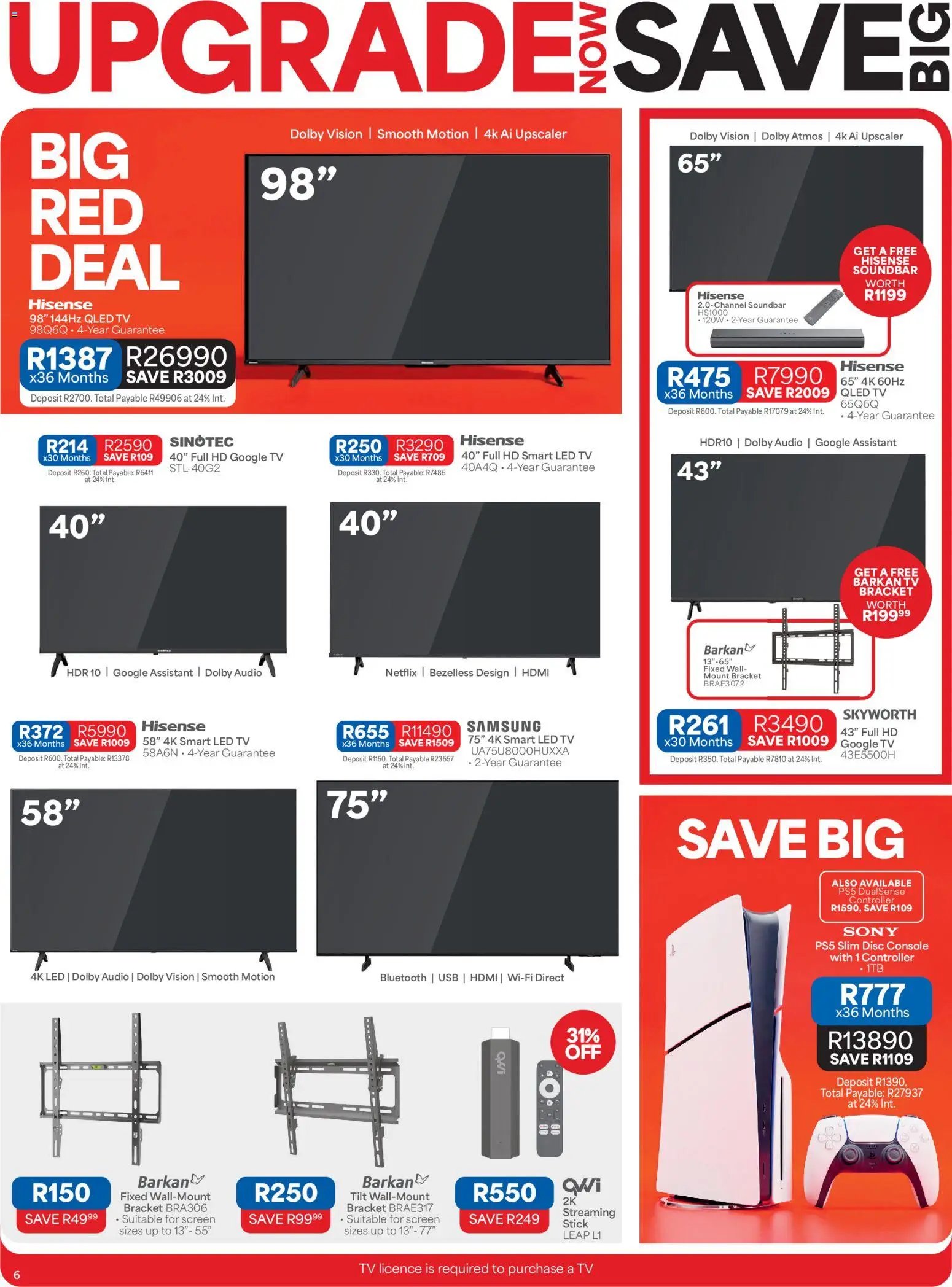 OK Furniture special from 24/08/2026 OK Furniture - Big Red Sale