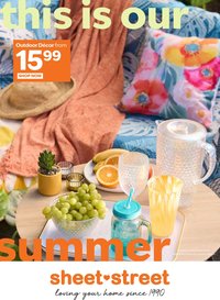 Sheet Street special from 24/10/2025 Specials (2025-10-24 - 2025-11-30)