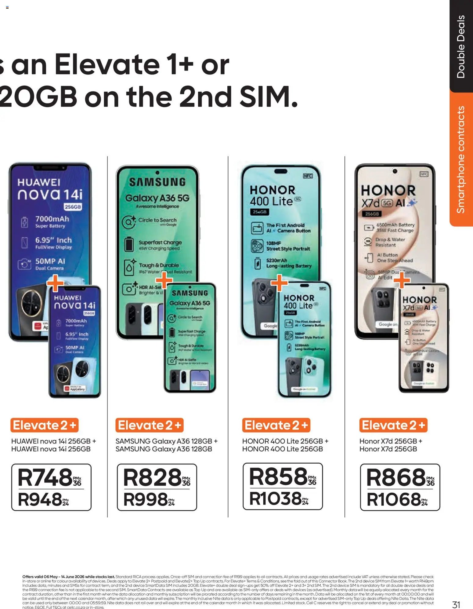 Cell C special from 06/05/2026 Cell C - Contract Deals