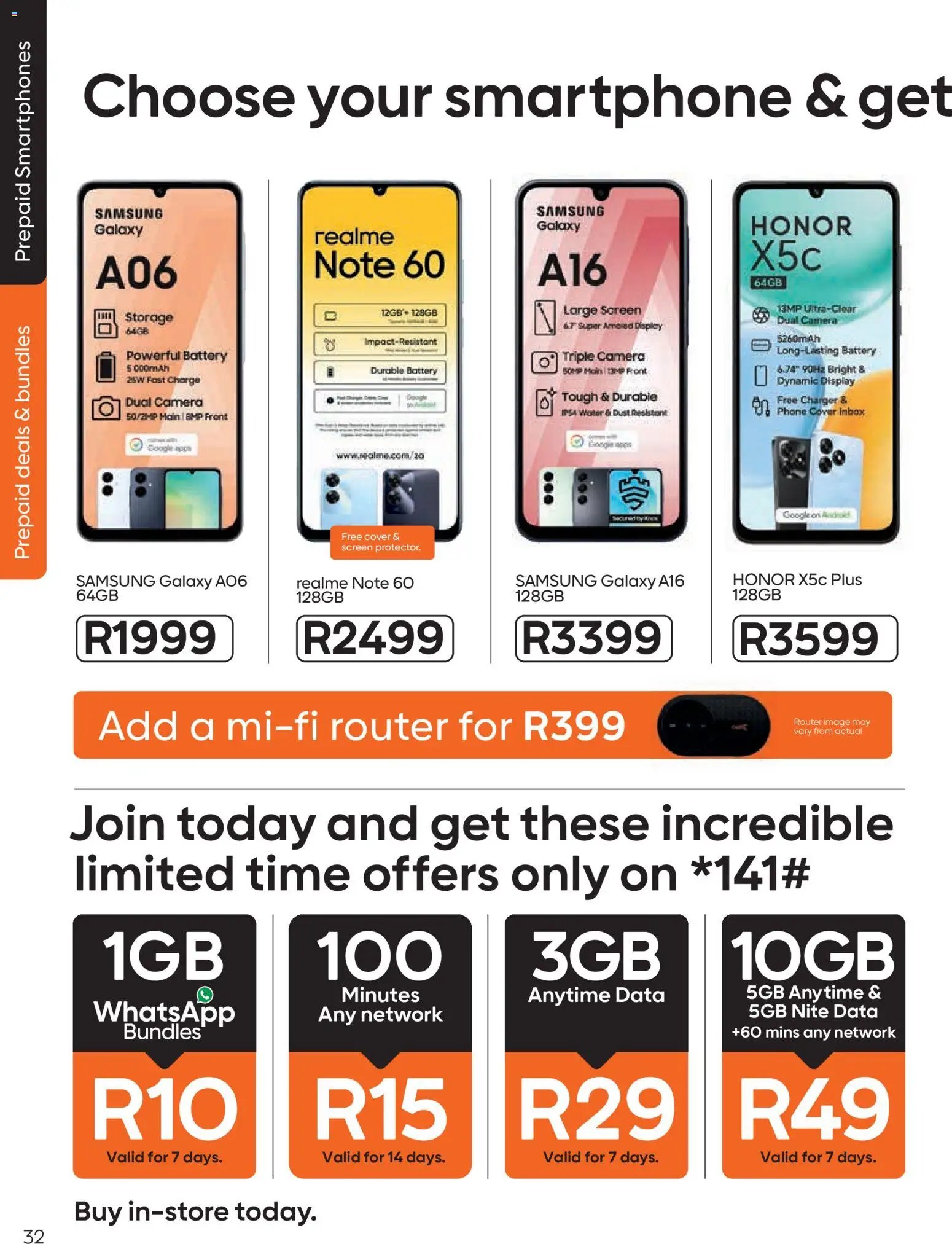 Cell C special from 06/05/2026 Cell C - Contract Deals
