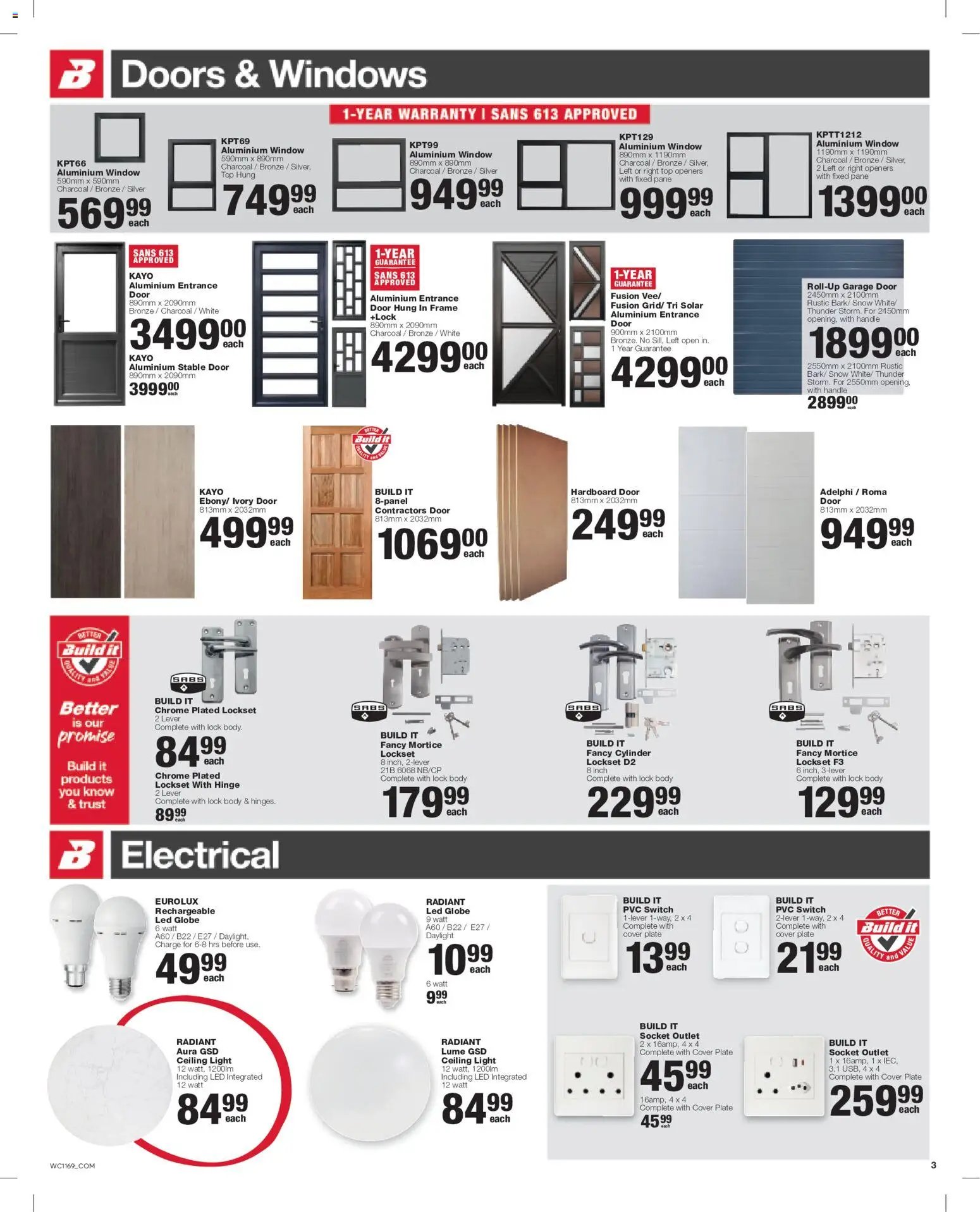 Build It special from 23/09/2026 Build It Western Cape - Specials