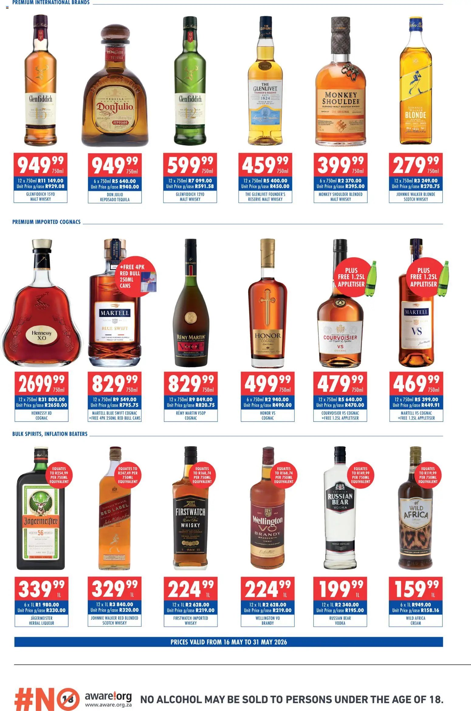 Ultra Liquors special from 16/05/2026 Ultra Liquors Specials (2026-05-16 - 2026-05-31) | 2
