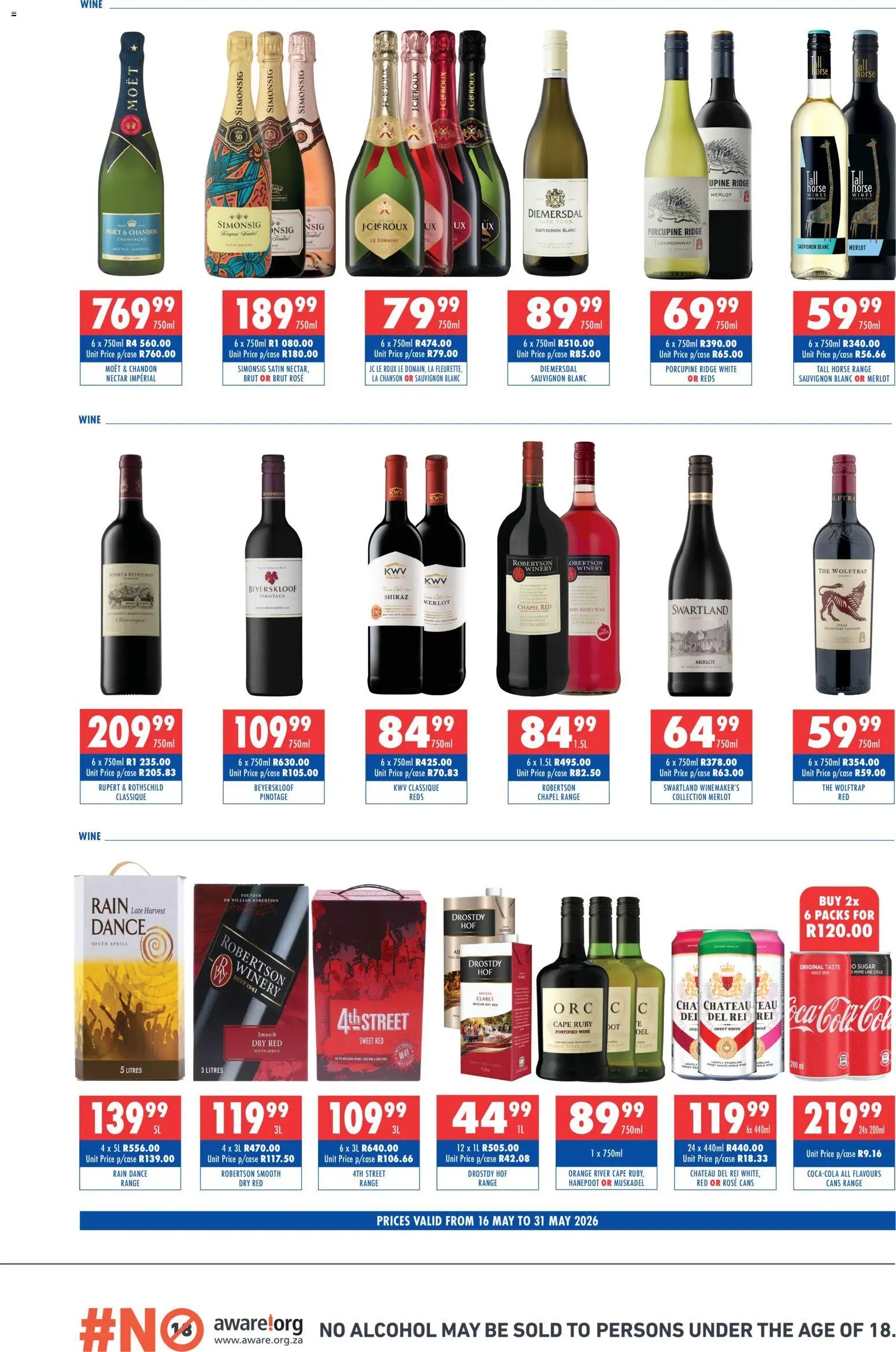 Ultra Liquors special from 16/05/2026 Ultra Liquors Specials (2026-05-16 - 2026-05-31) | 3