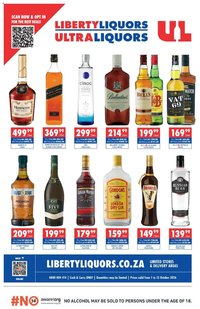 Ultra Liquors special from 01/10/2026 Ultra Liquors Liberty Liquors Specials