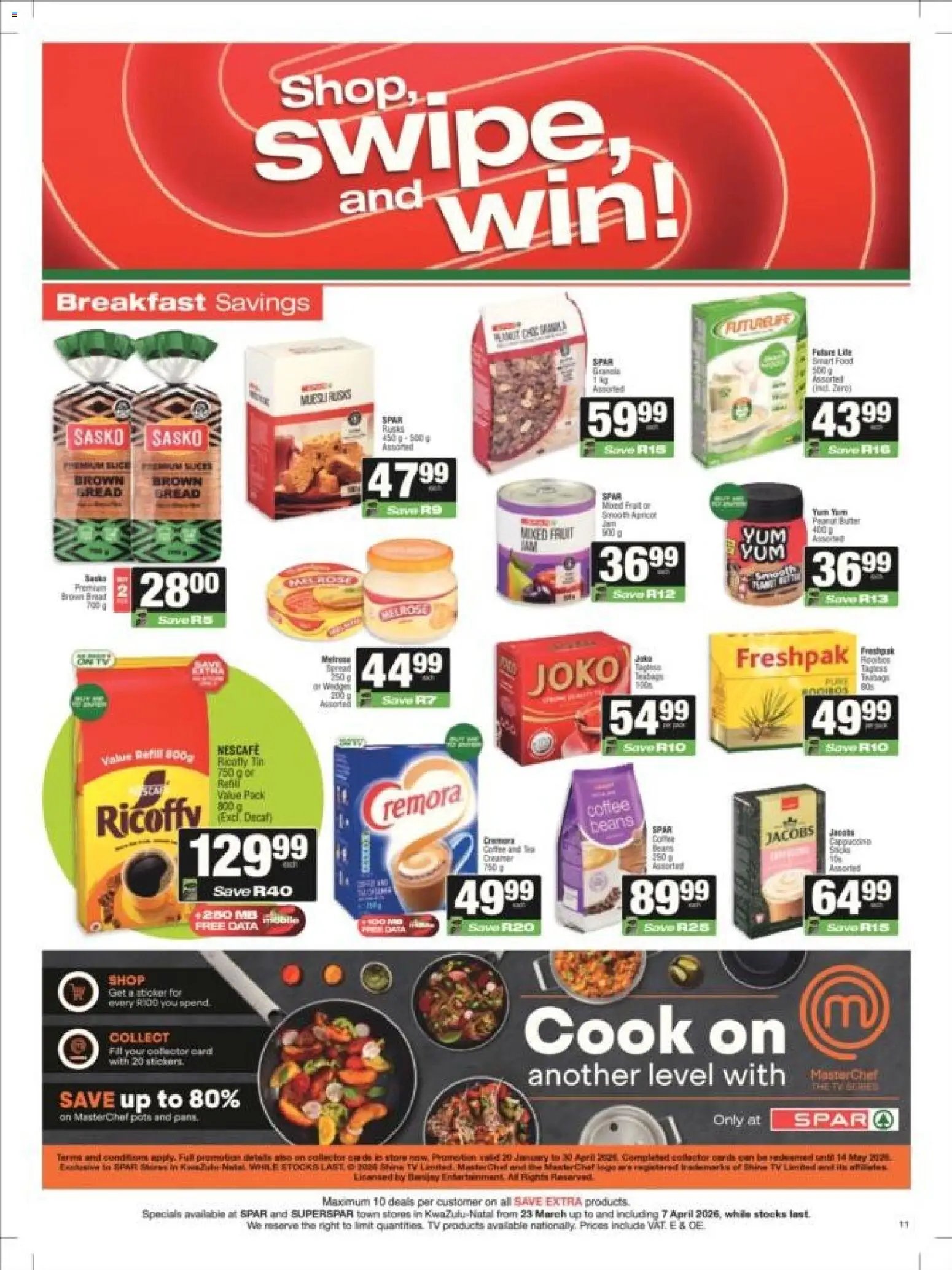 Superspar special from 23/03/2026 Superspar KwaZulu-Natal - Weekly Specials (2026-03-23 - 2026-04-07) | 11