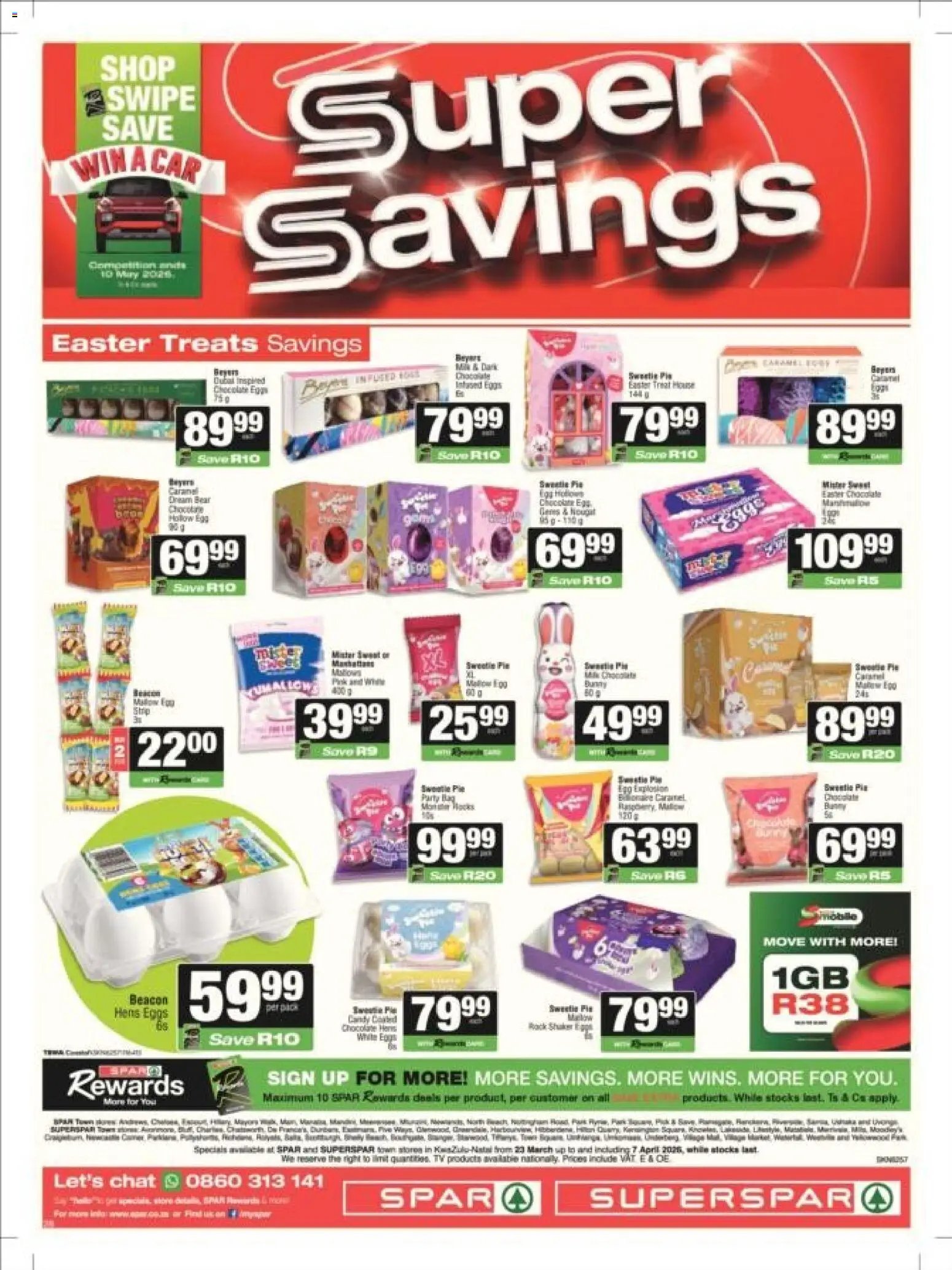 Superspar special from 23/03/2026 Superspar KwaZulu-Natal - Weekly Specials (2026-03-23 - 2026-04-07) | 20
