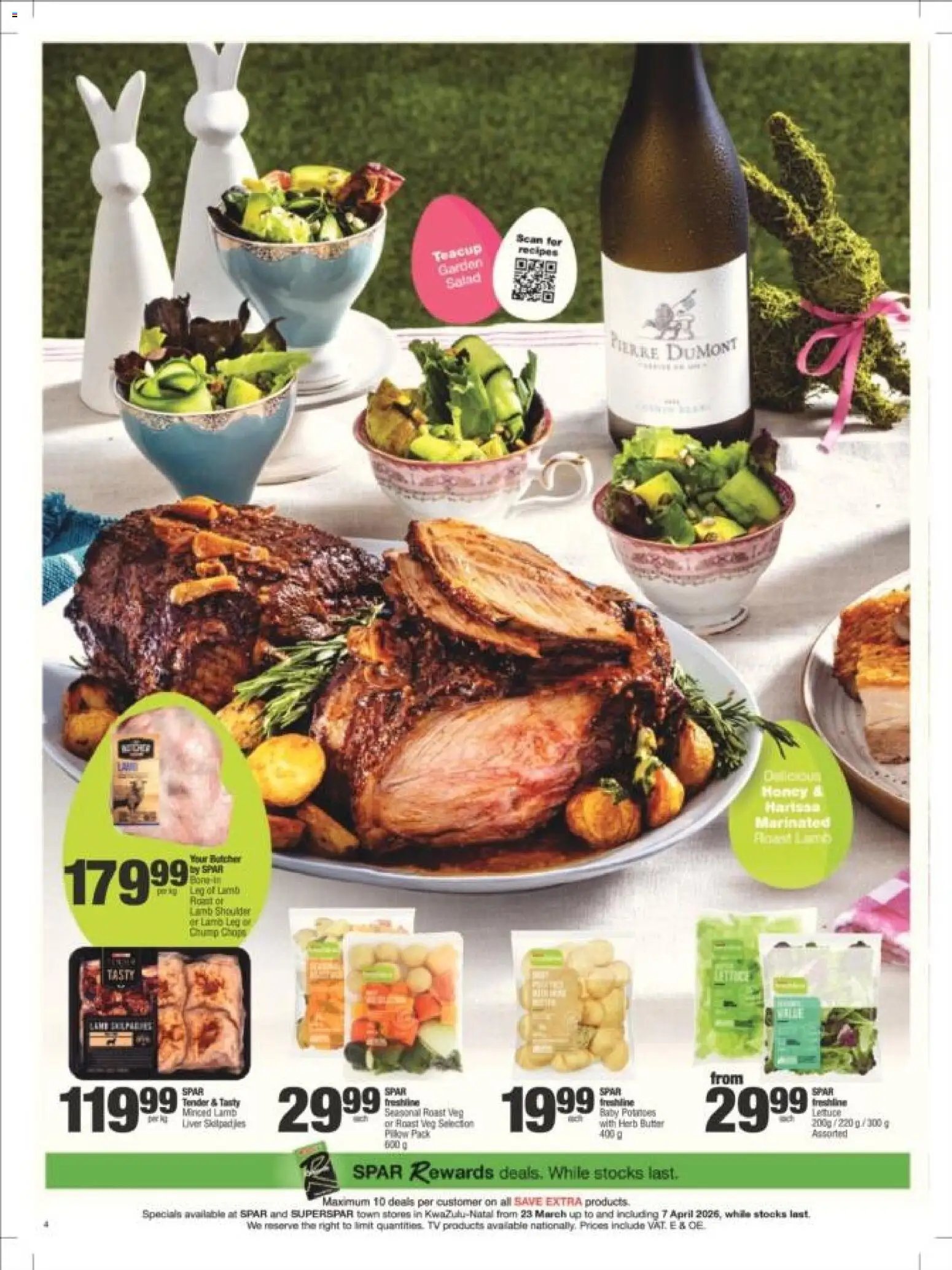 Superspar special from 23/03/2026 Superspar KwaZulu-Natal - Weekly Specials (2026-03-23 - 2026-04-07) | 4
