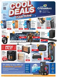 Cash Crusaders special from 17/07/2026 Cash Crusaders Specials