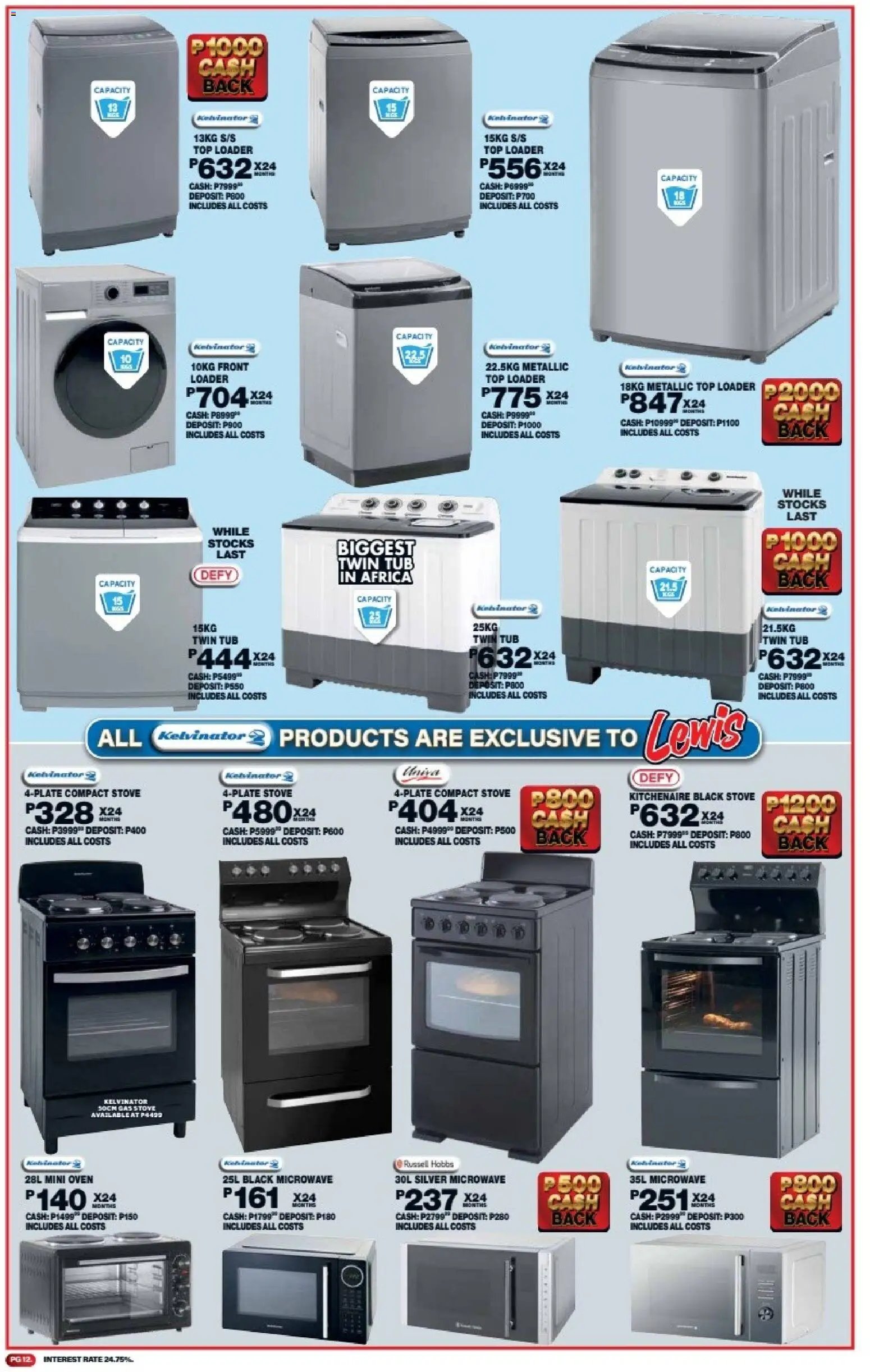 Lewis Stores special from 11/05/2026 Lewis Stores Botswana Brochure