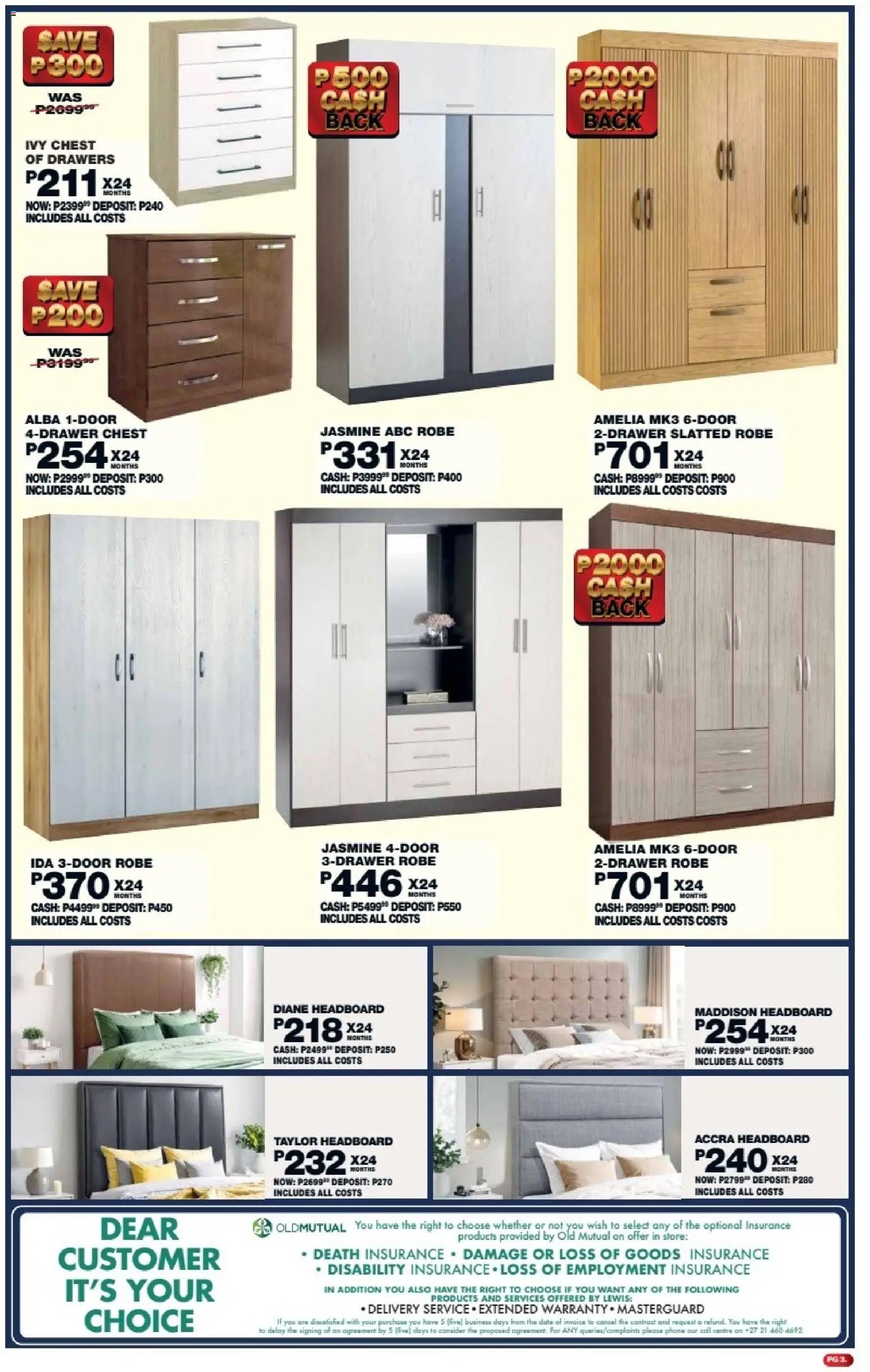 Lewis Stores special from 11/05/2026 Lewis Stores Botswana Brochure