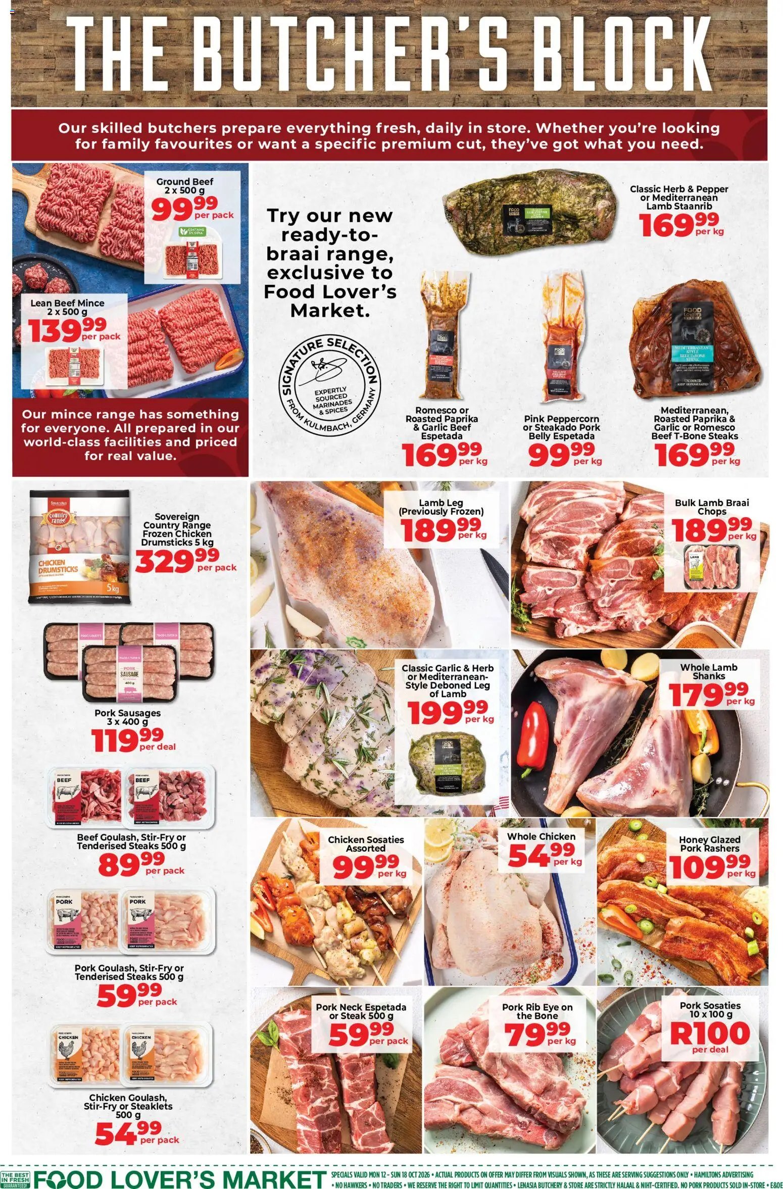 Food Lover's Market Inland Provinces - Weekly Specials from 12/10 - 18/10/2026 > Promotions