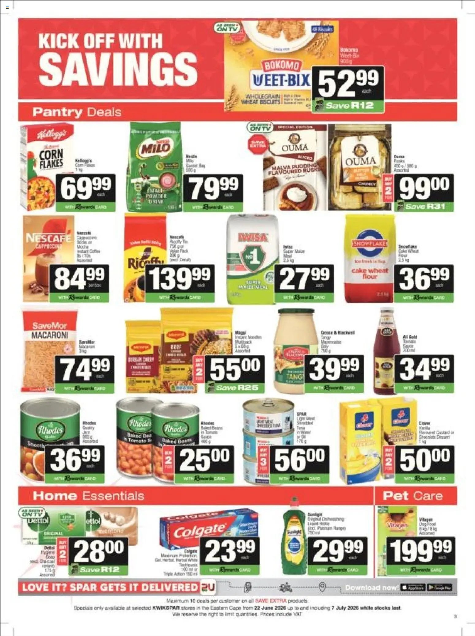 KWIKSPAR special from 22/06/2026 KWIKSPAR - Eastern Cape - Weekly Specials
