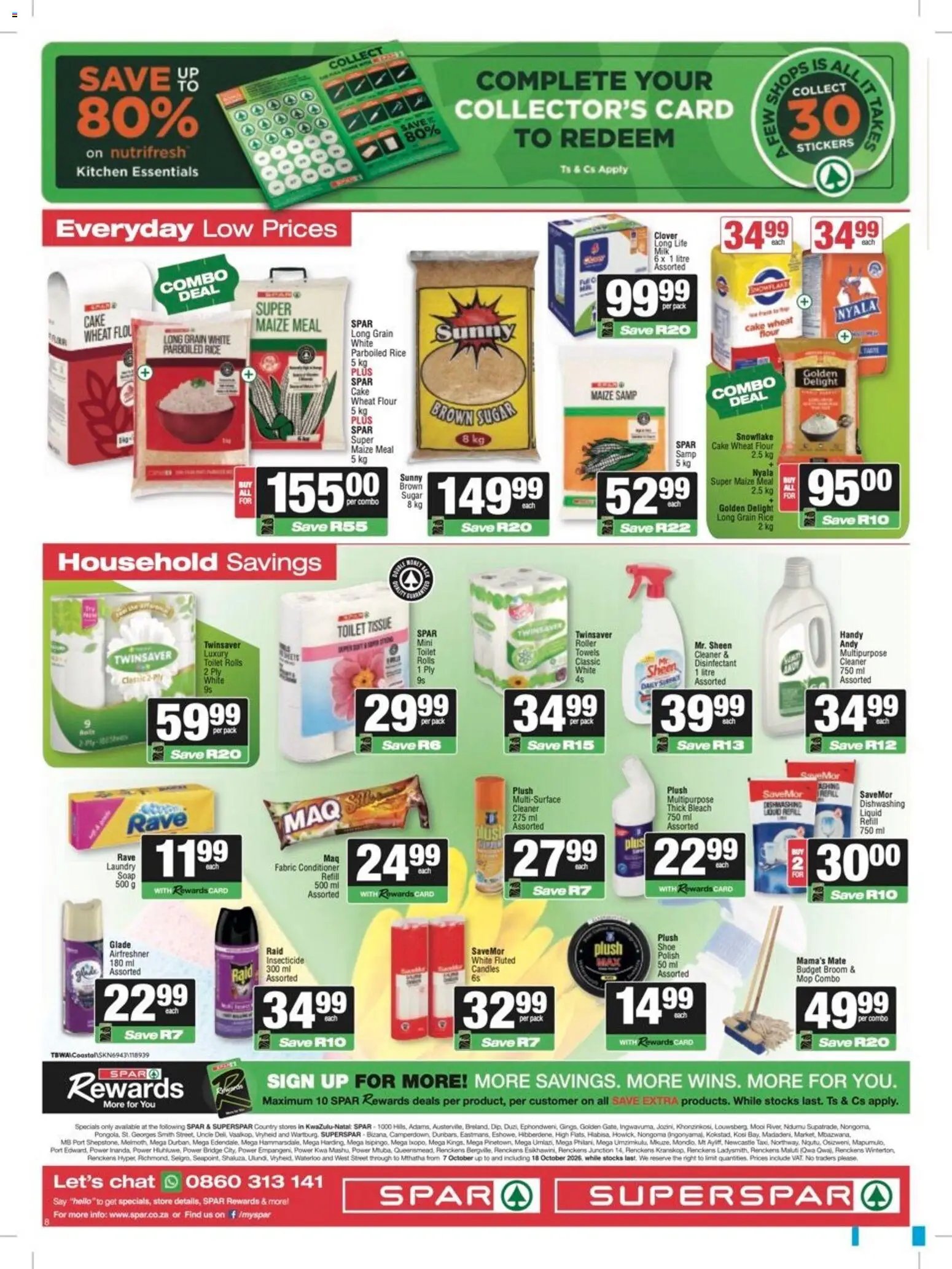 Spar Super Savings from 07/10 - 18/10/2026 > Promotions