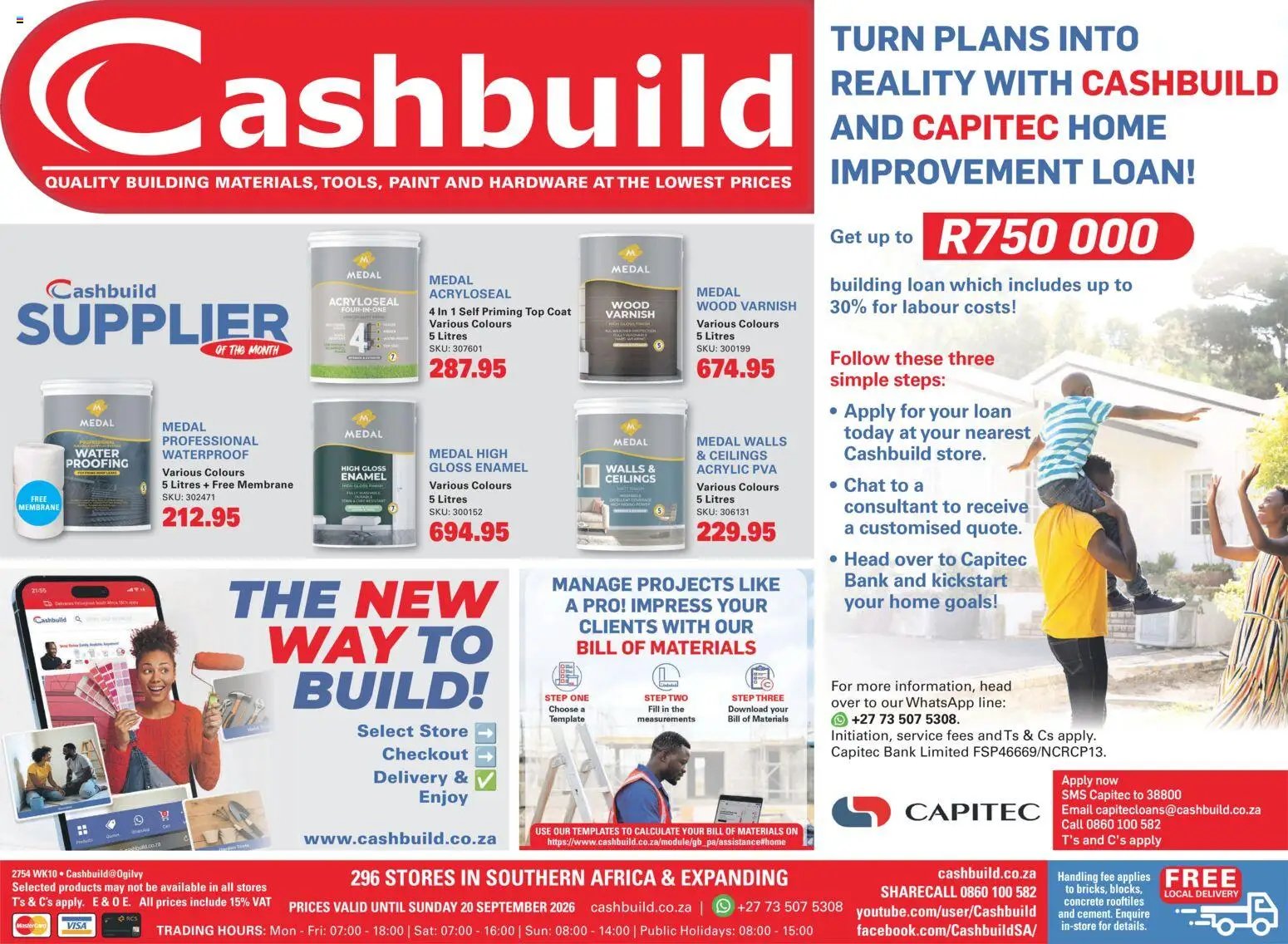 Cashbuild special from 03/09/2026 Cashbuild - Improvement loan catalogue