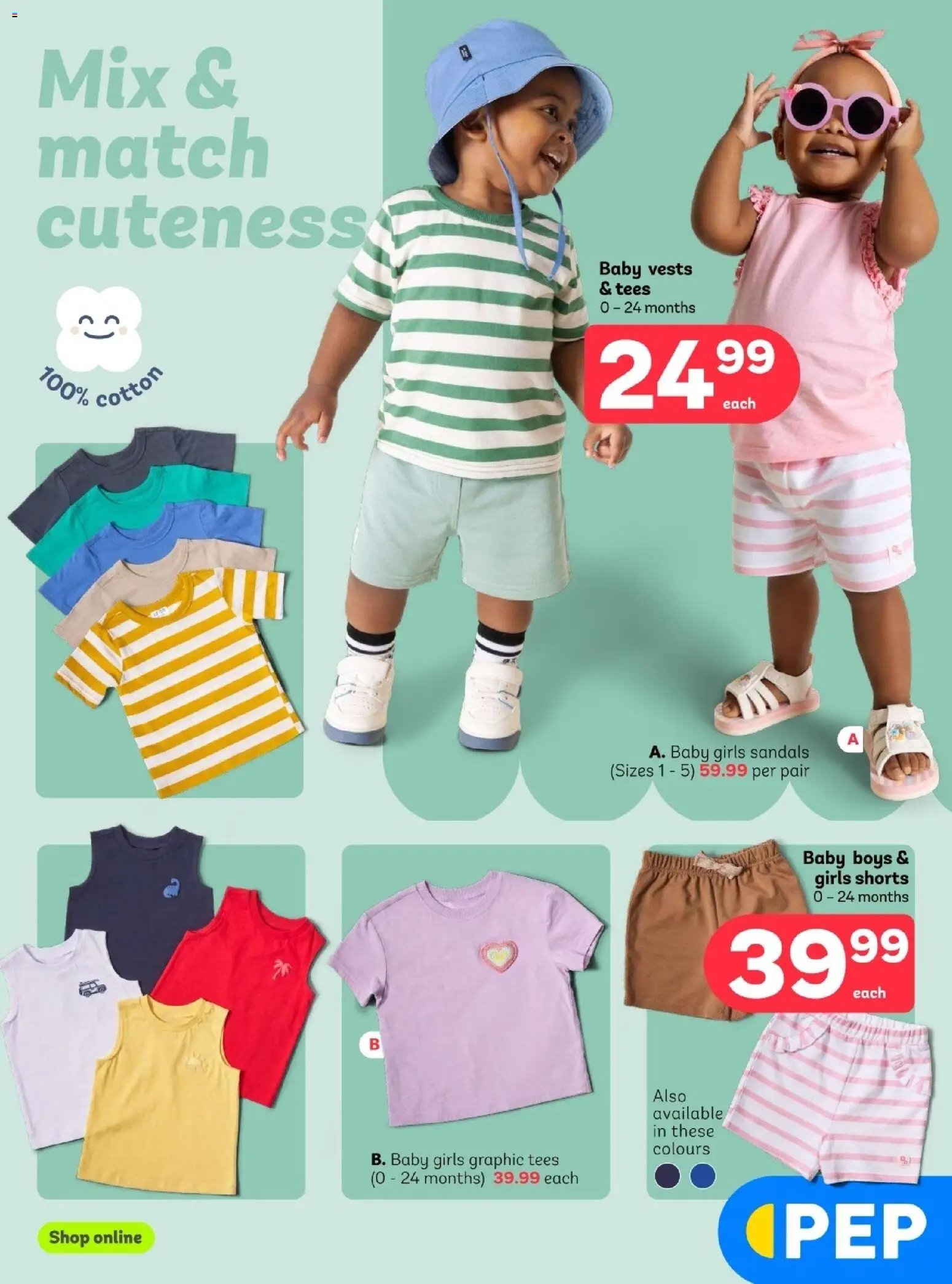 PEP Stores special from 26/08/2026 PEP Stores - Baby Clothing Deals