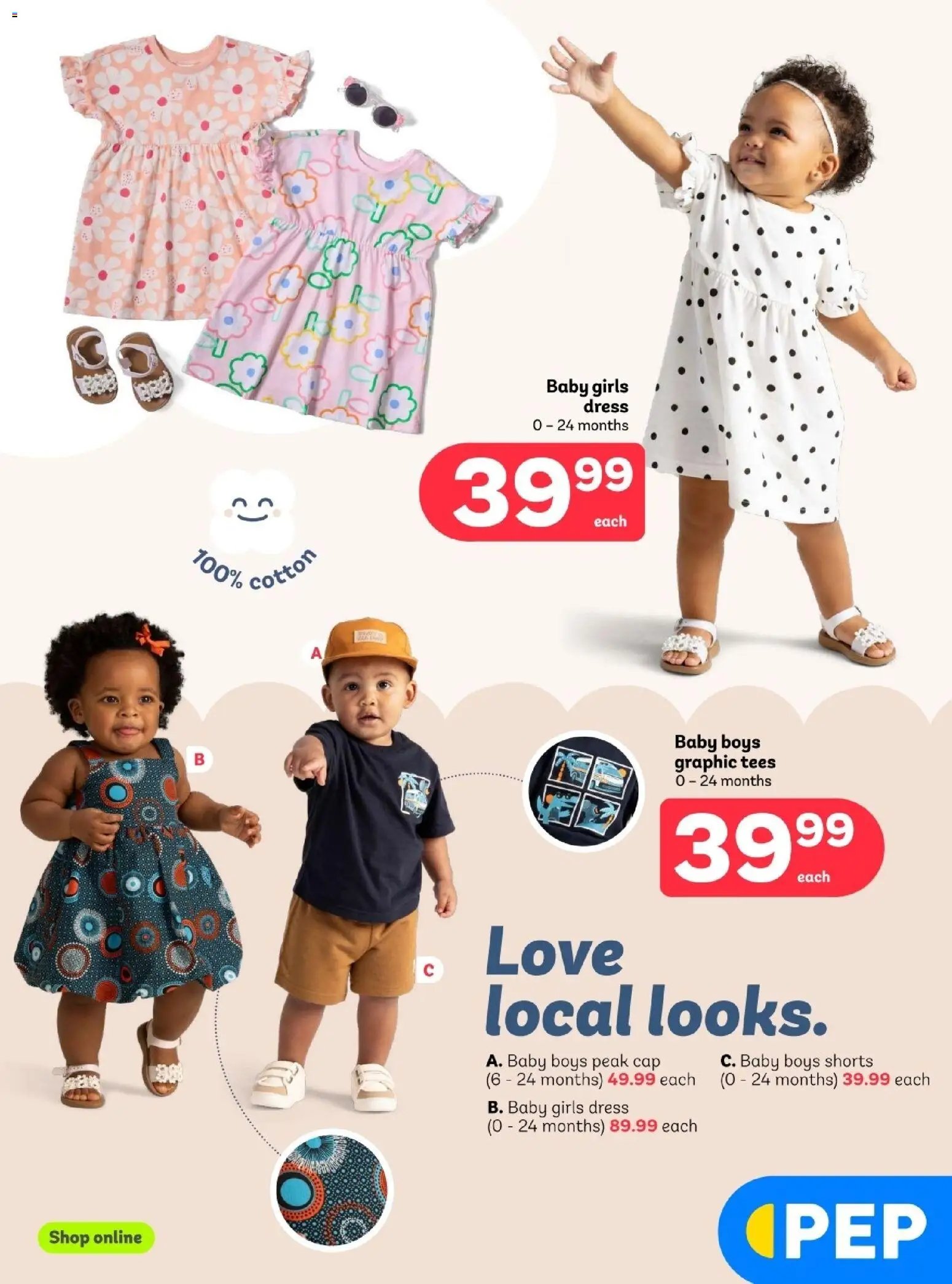 PEP Stores special from 26/08/2026 PEP Stores - Baby Clothing Deals