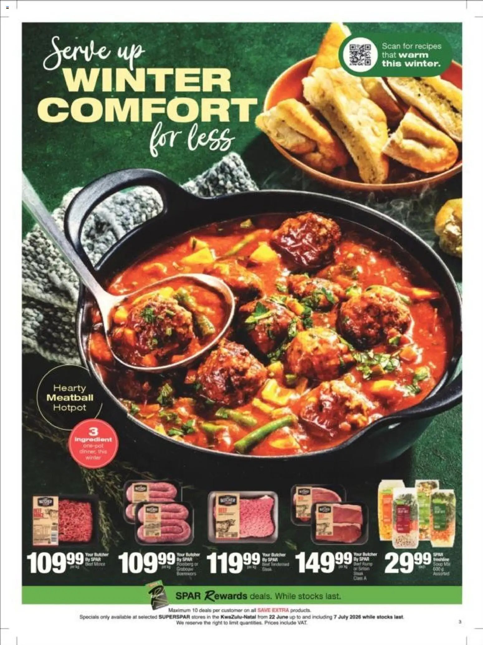 Superspar special from 22/06/2026 Superspar - Kwazulu-Natal - Weekly Specials