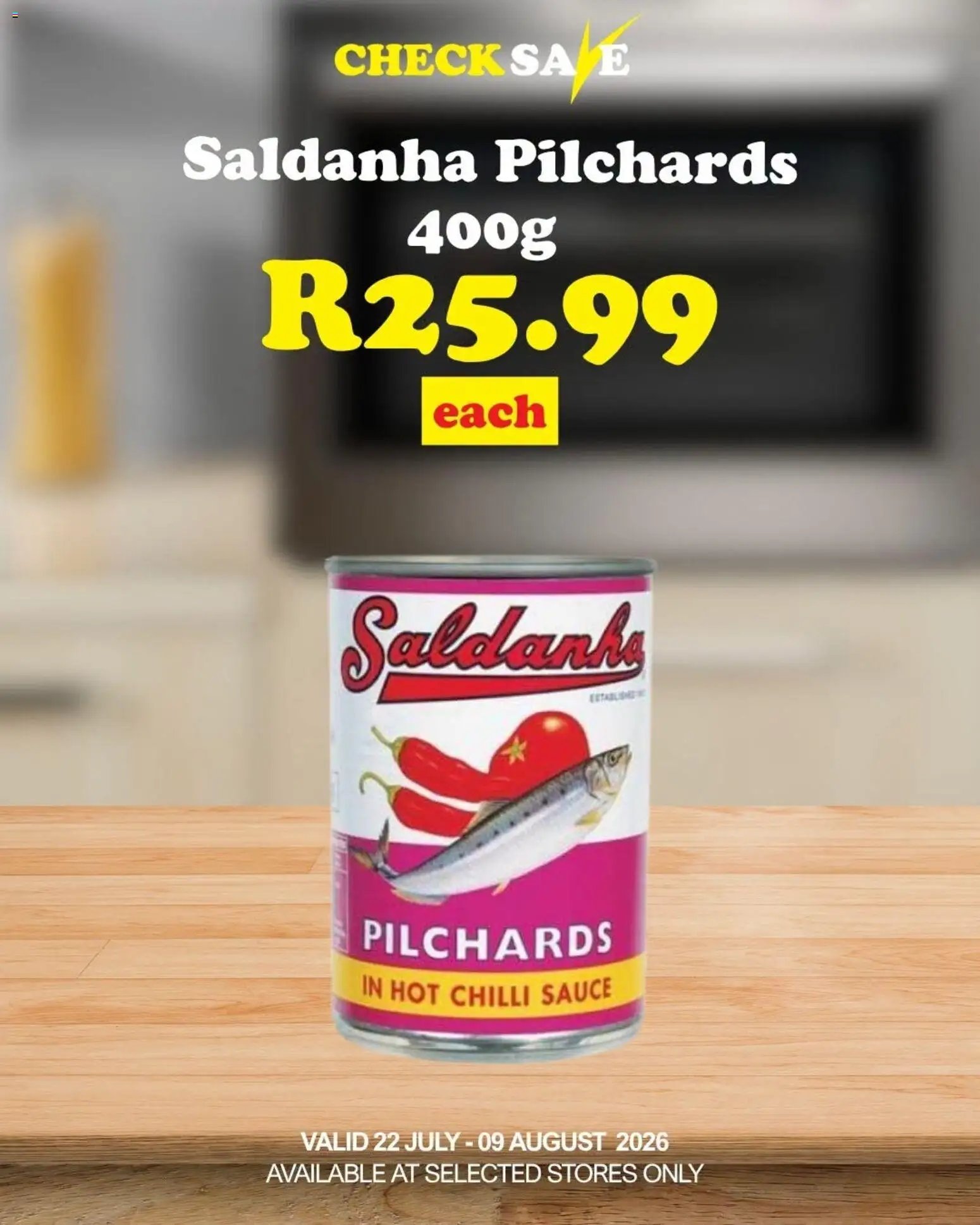 Check Save special from 22/07/2026 Check Save Grocery essentials