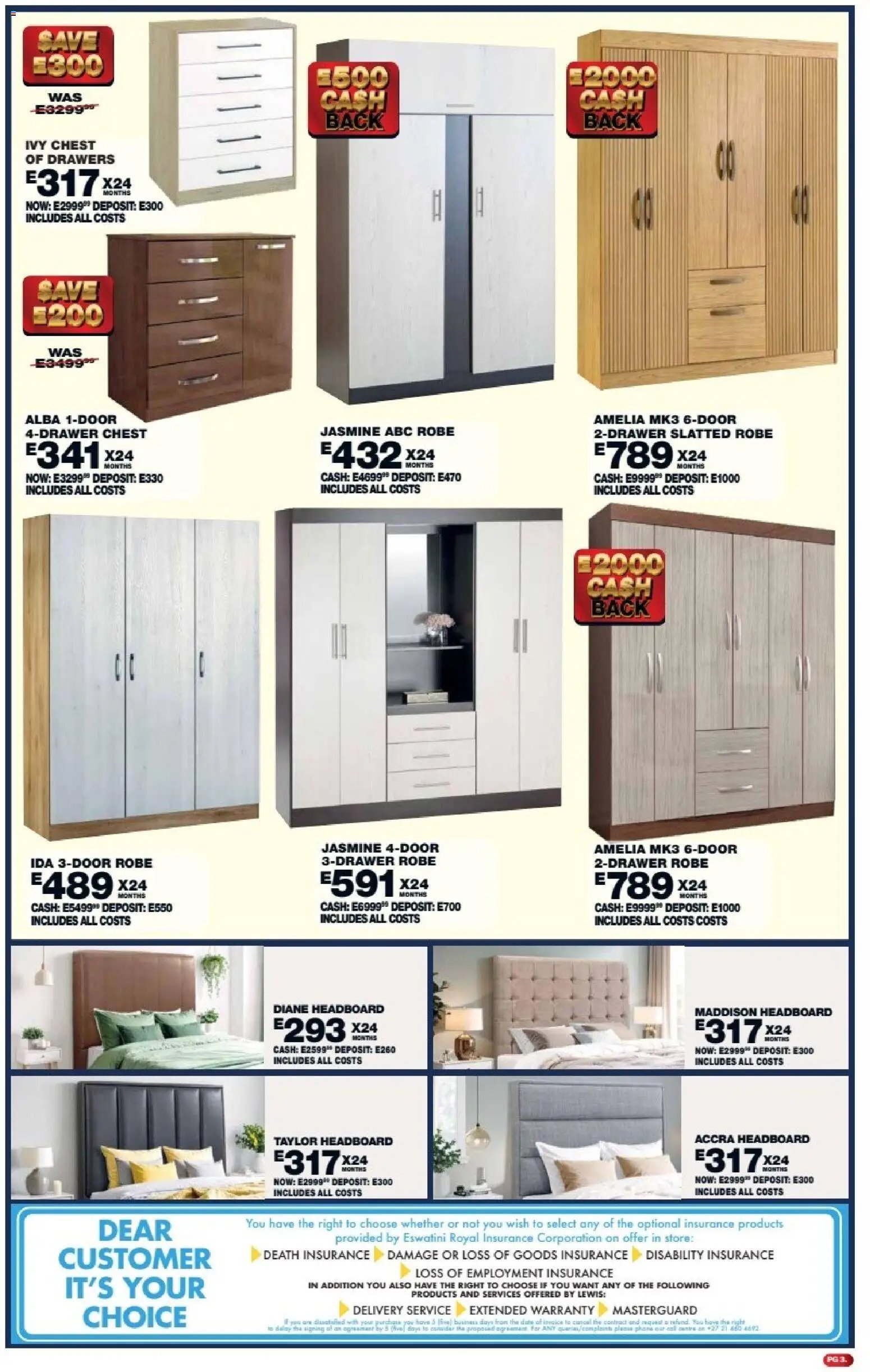 Lewis Stores special from 11/05/2026 Lewis Stores Eswatini Brochure