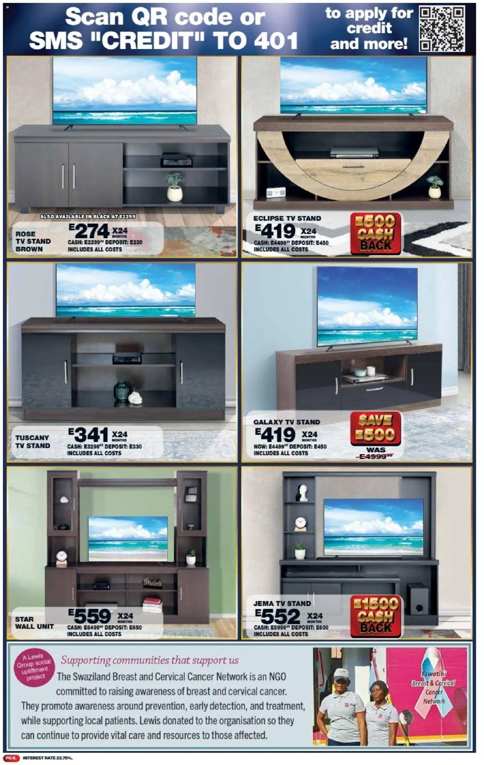 Lewis Stores special from 11/05/2026 Lewis Stores Eswatini Brochure